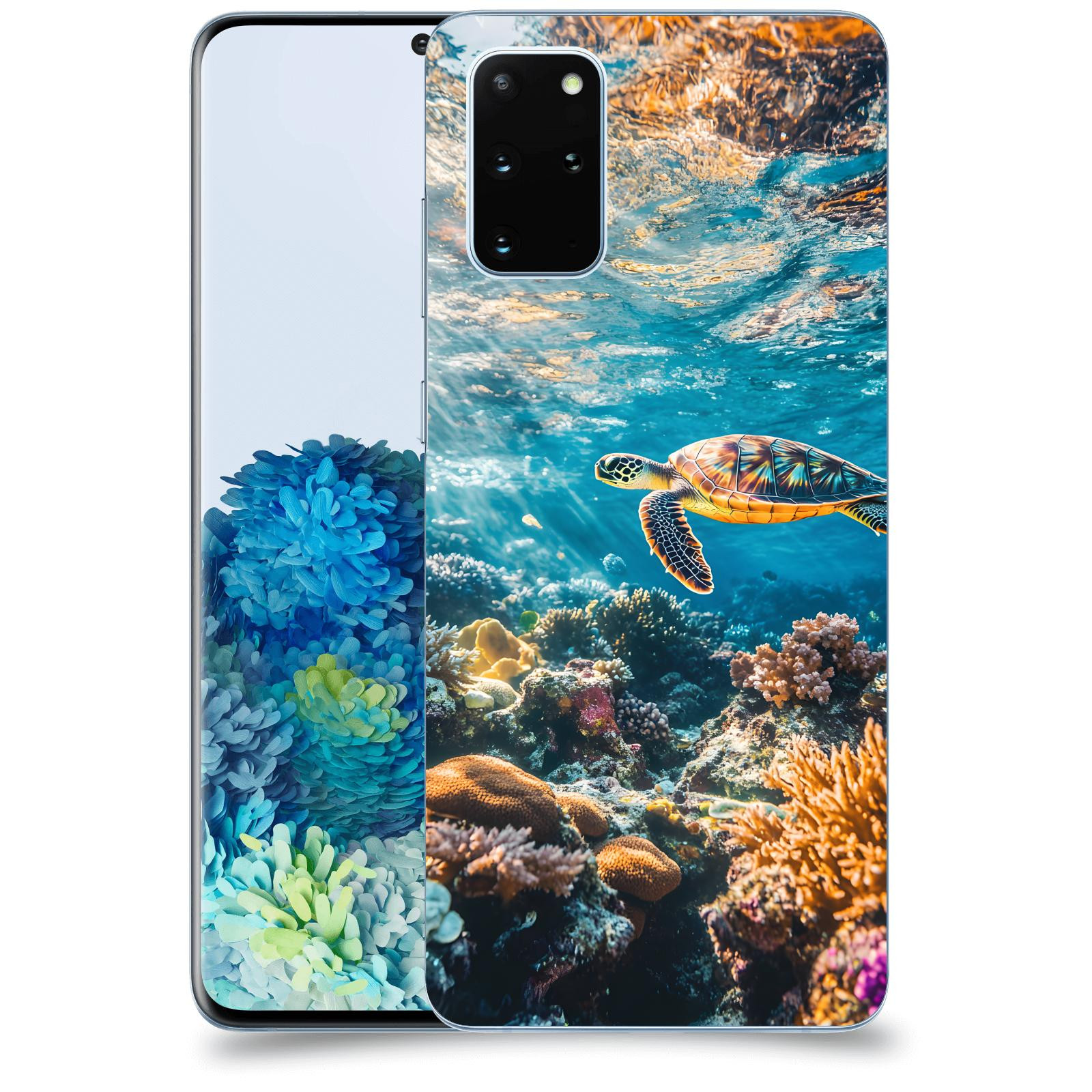 ACOVER Kryt na mobil Samsung Galaxy S20+ G985F - Želva