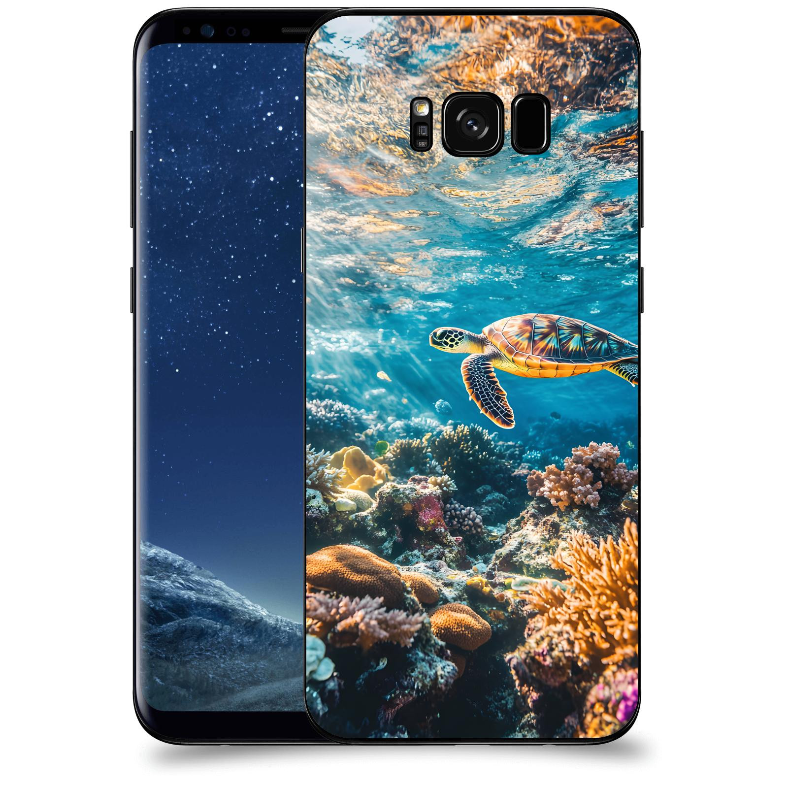 ACOVER Kryt na mobil Samsung Galaxy S8+ G955F - Želva