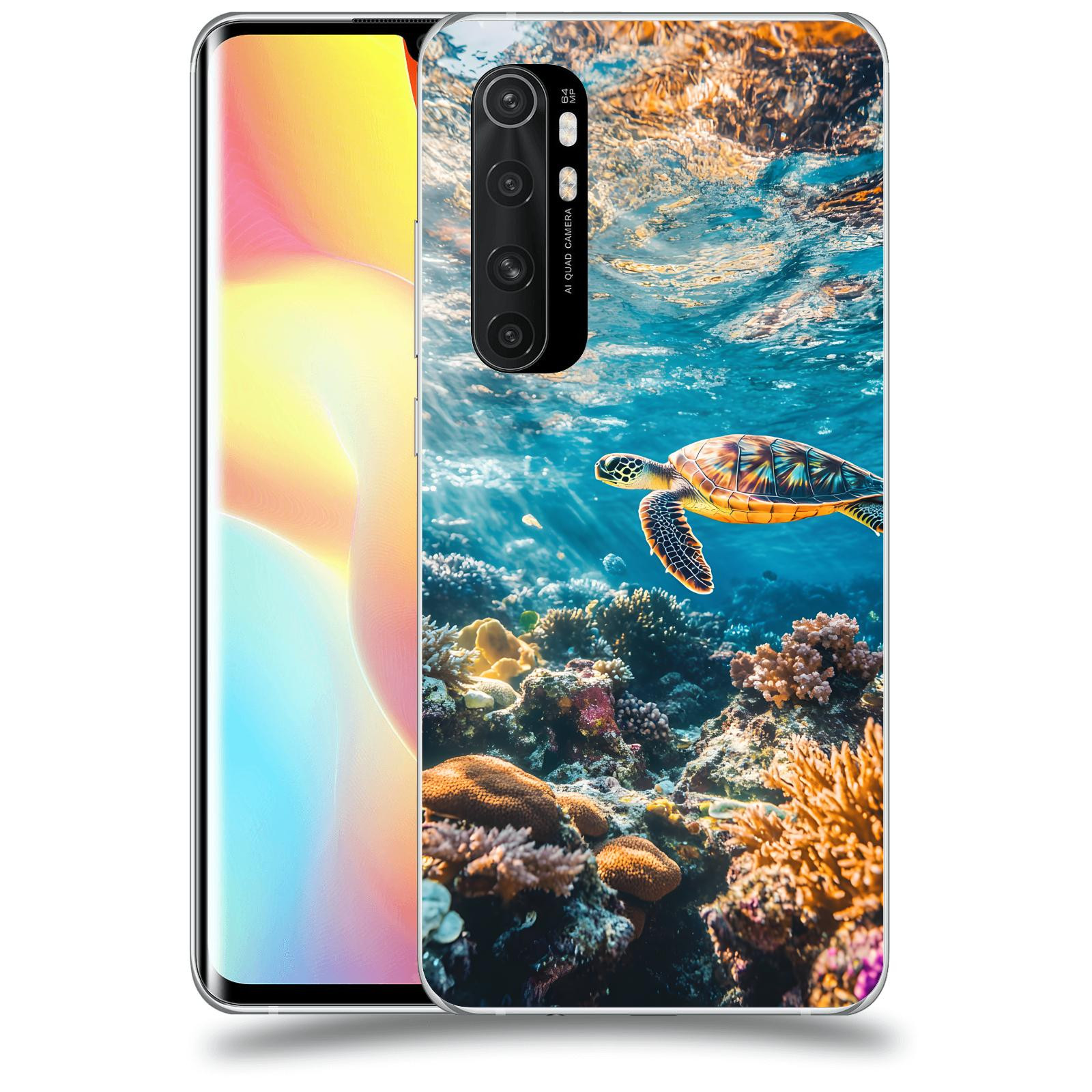ACOVER Kryt na mobil Xiaomi Mi Note 10 Lite - Želva
