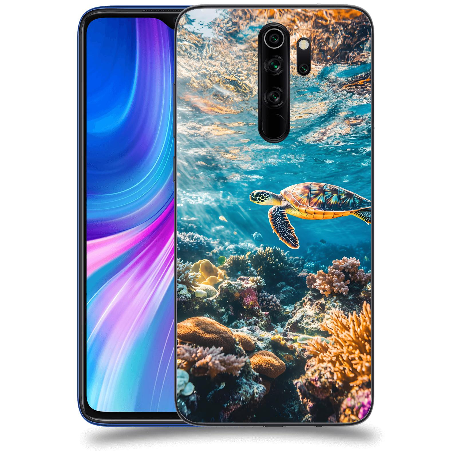 ACOVER Kryt na mobil Xiaomi Redmi Note 8 Pro - Želva