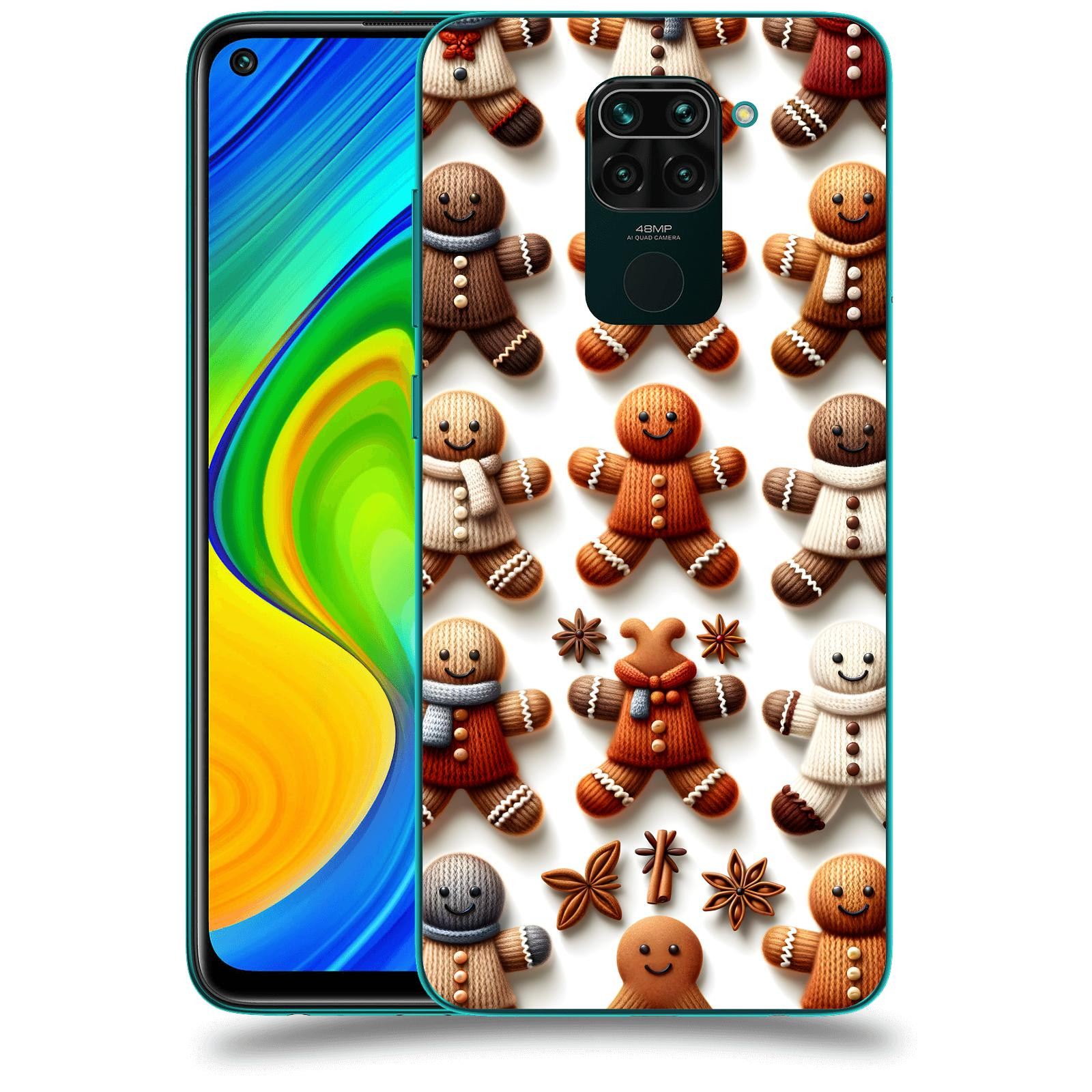 ACOVER Kryt na mobil Xiaomi Redmi Note 9 - Perníčky 2