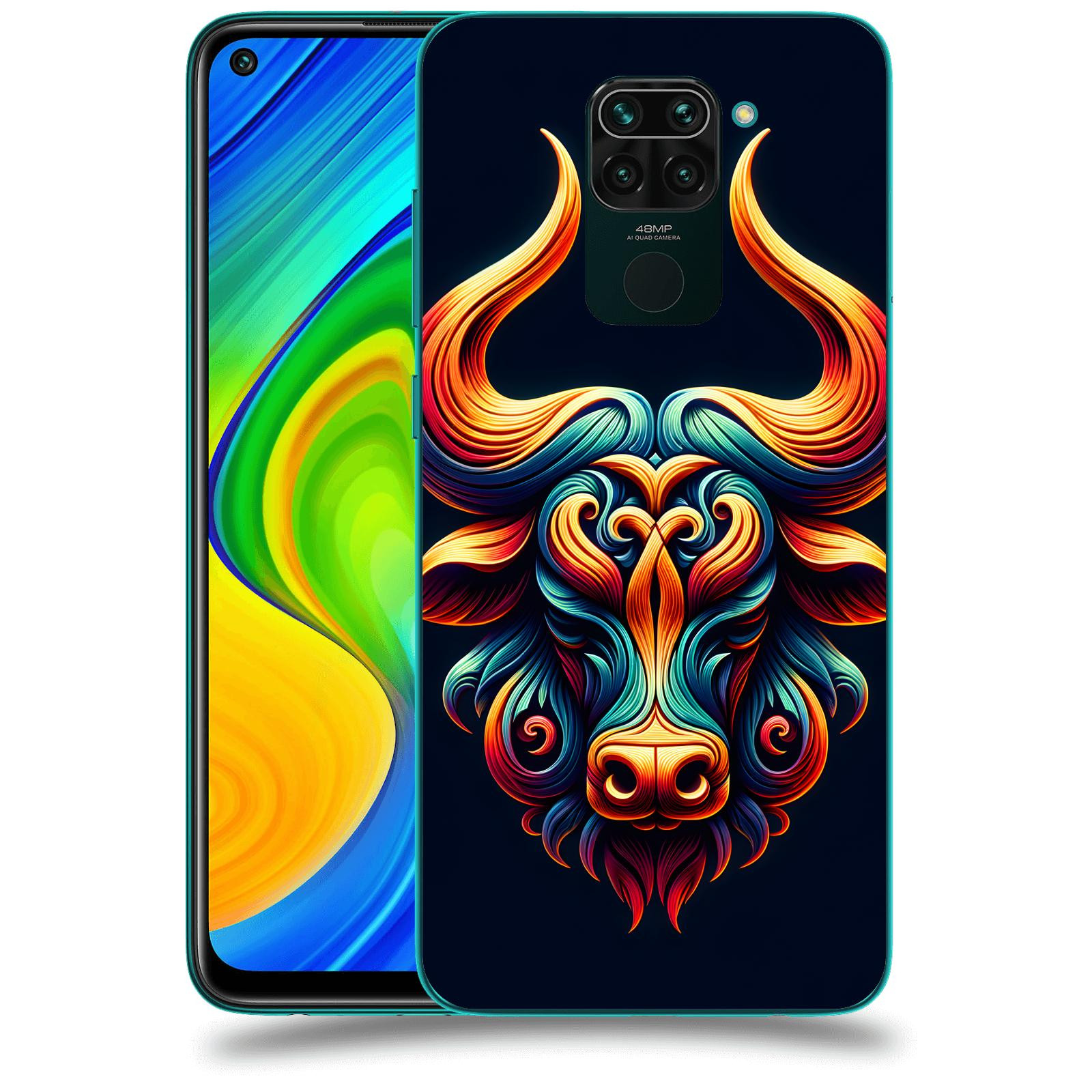 ACOVER Kryt na mobil Xiaomi Redmi Note 9 - Býk