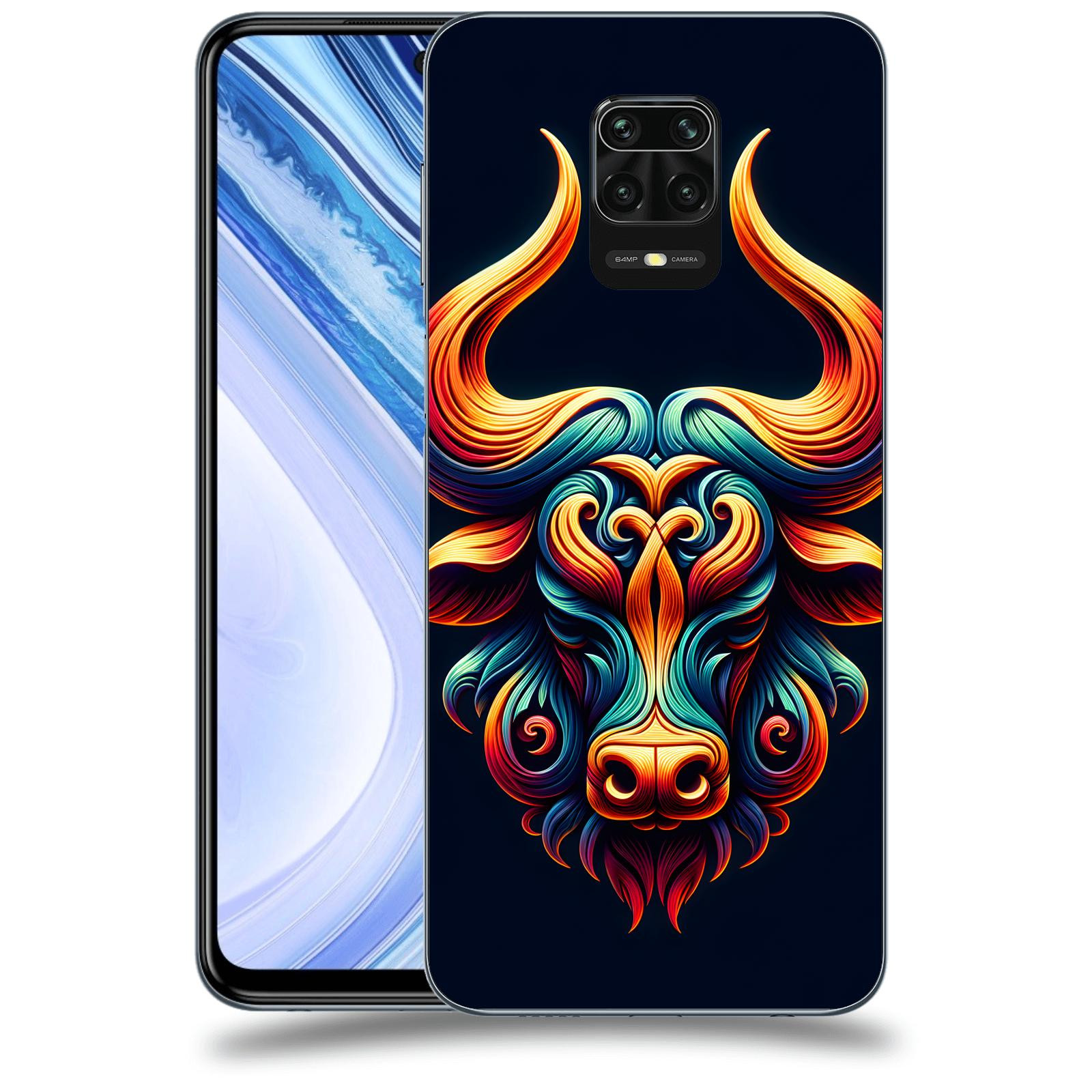 ACOVER Kryt na mobil Xiaomi Redmi Note 9 Pro - Býk