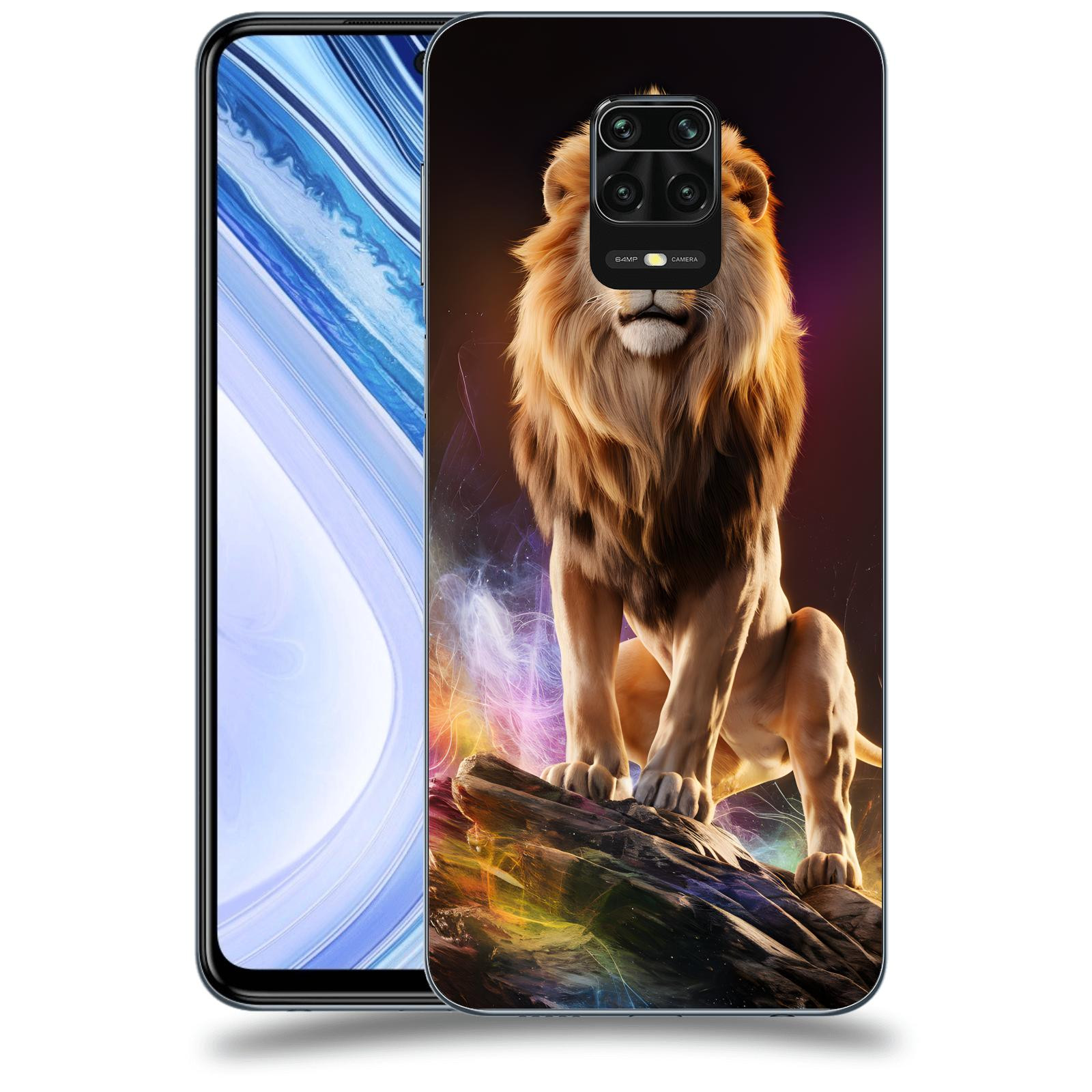 ACOVER Kryt na mobil Xiaomi Redmi Note 9 Pro - Magic Lion