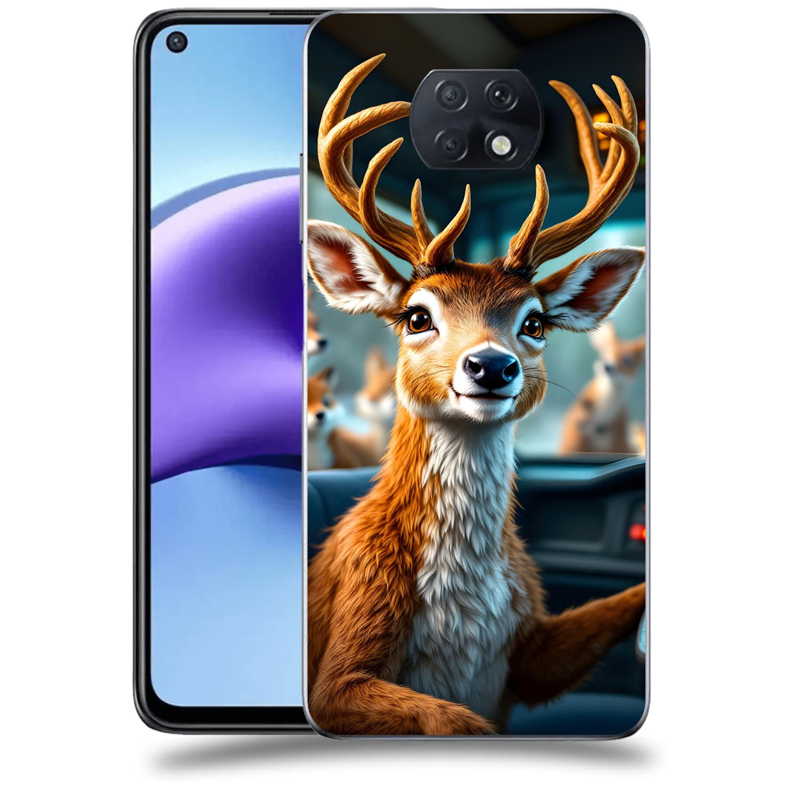 ACOVER Kryt na mobil Xiaomi Redmi Note 9T - Jelen