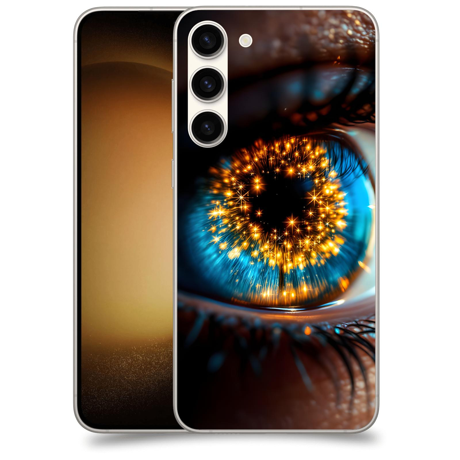 ACOVER Kryt na mobil Samsung Galaxy S23+ 5G - Sparkle in the eye