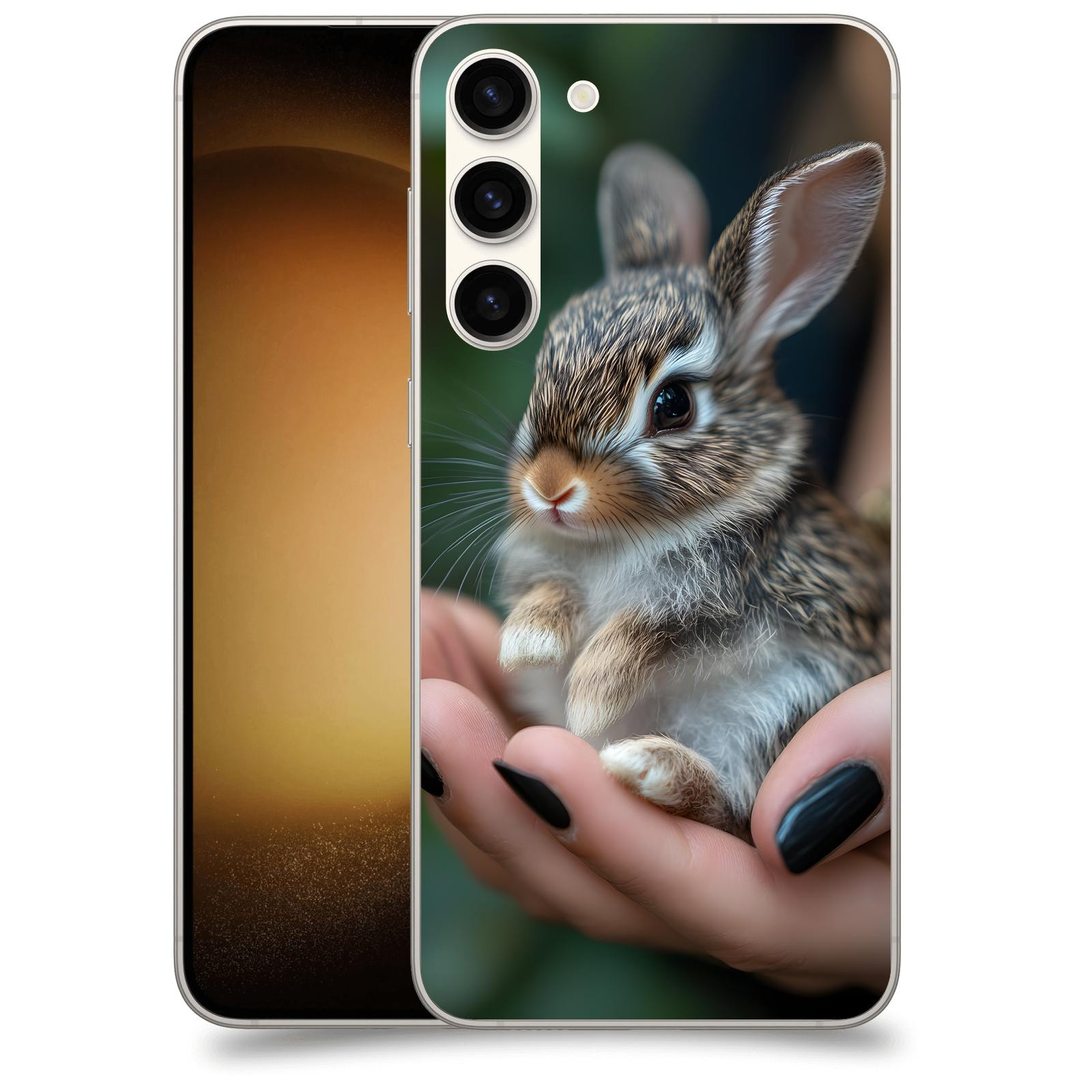 ACOVER Kryt na mobil Samsung Galaxy S23+ 5G - Králíček