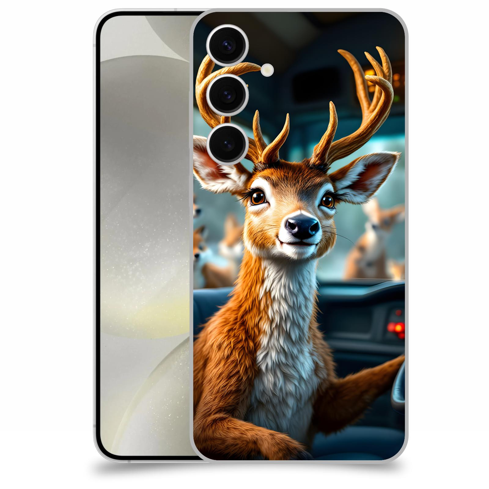 ACOVER Kryt na mobil Samsung Galaxy S24+ - Jelen