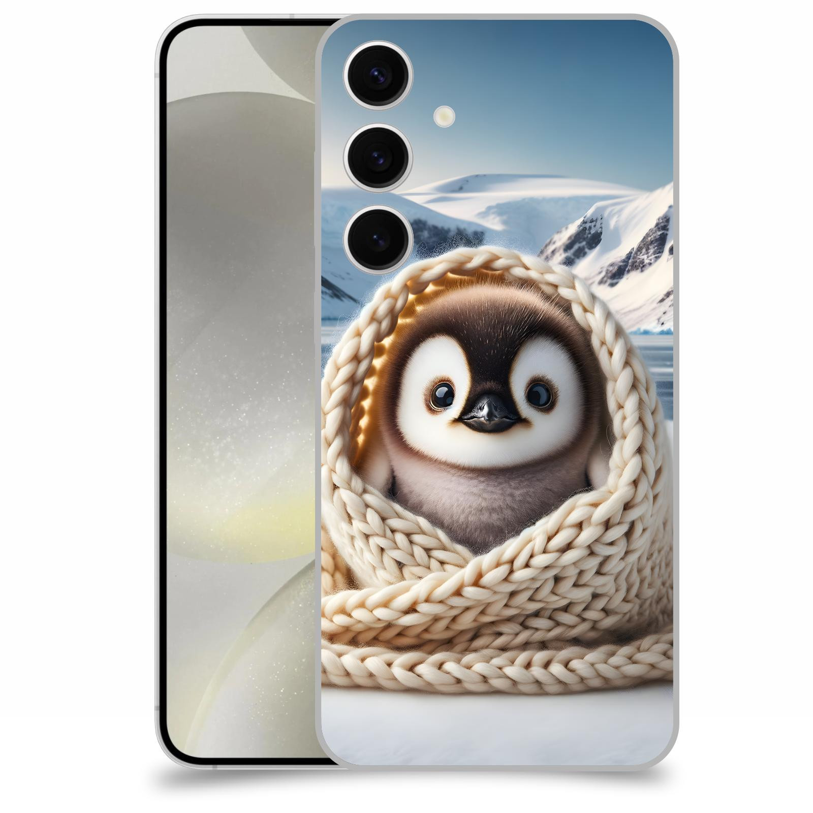 ACOVER Kryt na mobil Samsung Galaxy S24+ - Tučňák