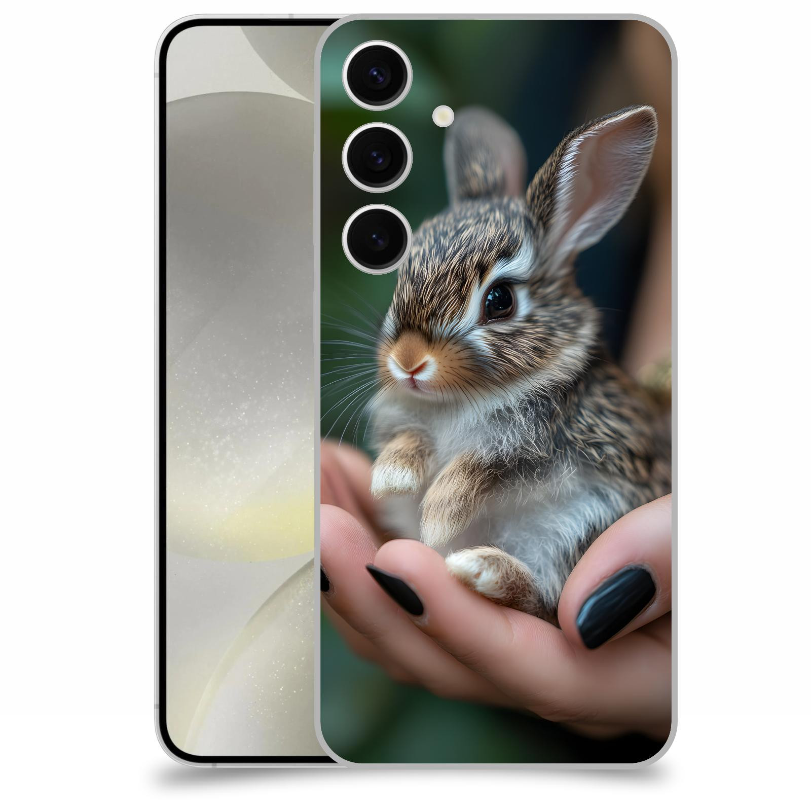 ACOVER Kryt na mobil Samsung Galaxy S24+ - Králíček