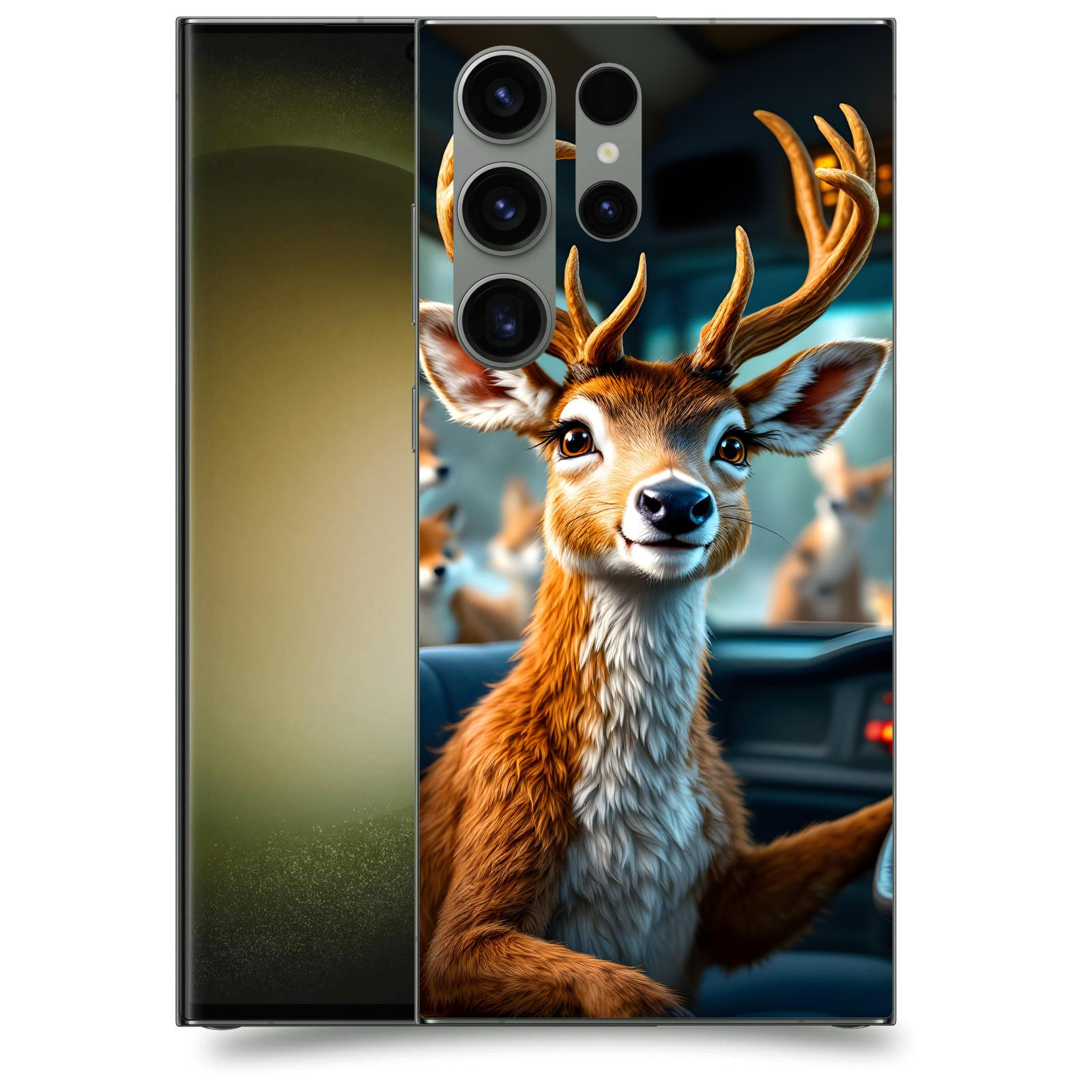 ACOVER Kryt na mobil Samsung Galaxy S23 Ultra 5G - Jelen