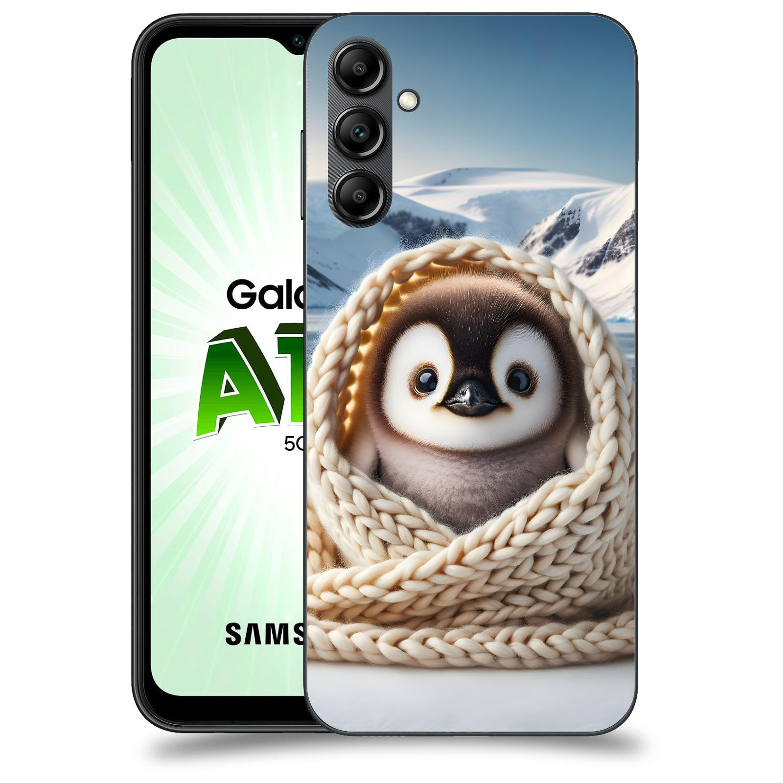 ACOVER Kryt na mobil Samsung Galaxy A14 5G - Tučňák