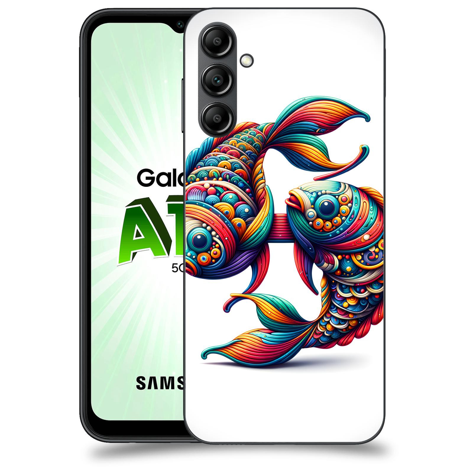 ACOVER Kryt na mobil Samsung Galaxy A14 5G - Ryby 2