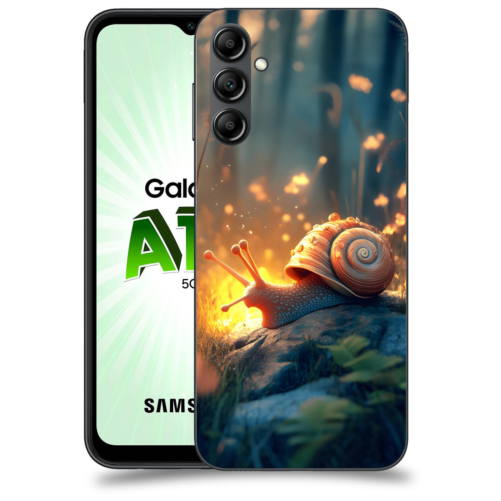 ACOVER Kryt na mobil Samsung Galaxy A14 5G - Šnek