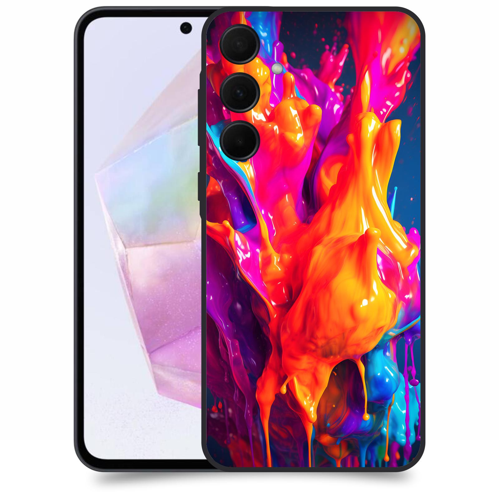 ACOVER Kryt na mobil Samsung Galaxy A35 5G - Beautiful Liquid I