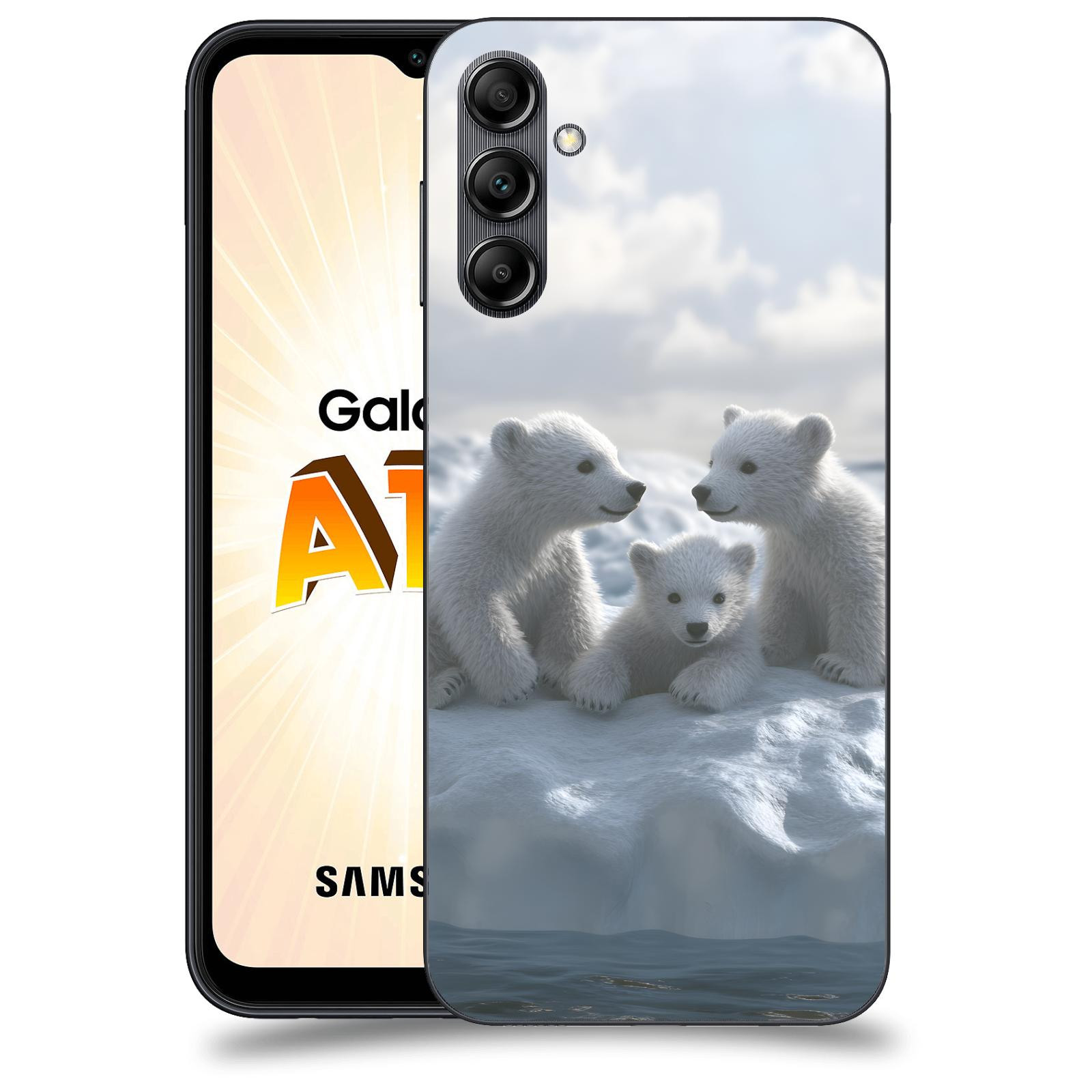 ACOVER Kryt na mobil Samsung Galaxy A14 LTE - Medvíďata