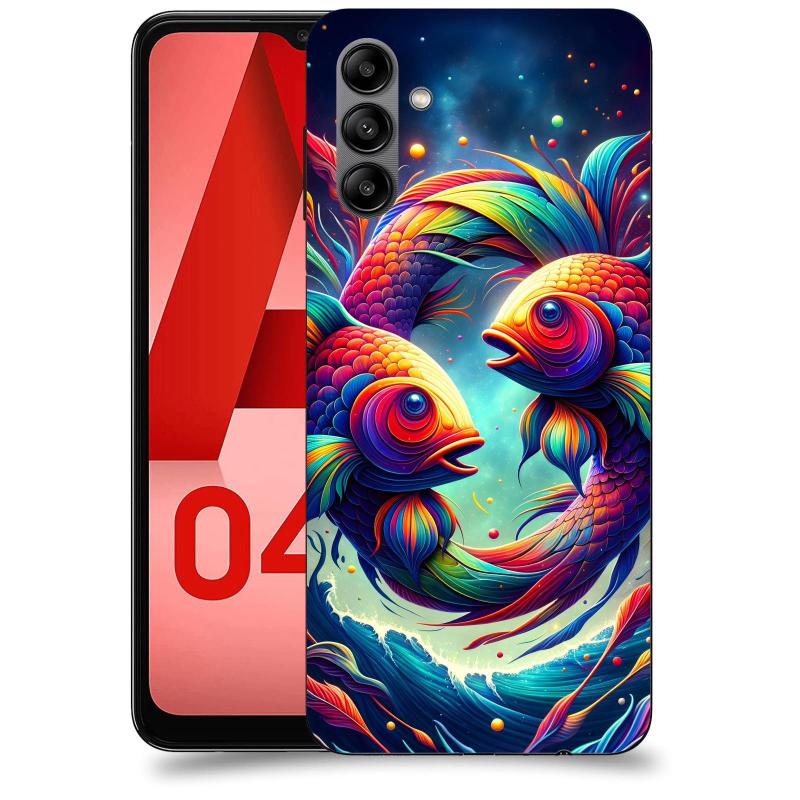 ACOVER Kryt na mobil Samsung Galaxy A04s - Ryby