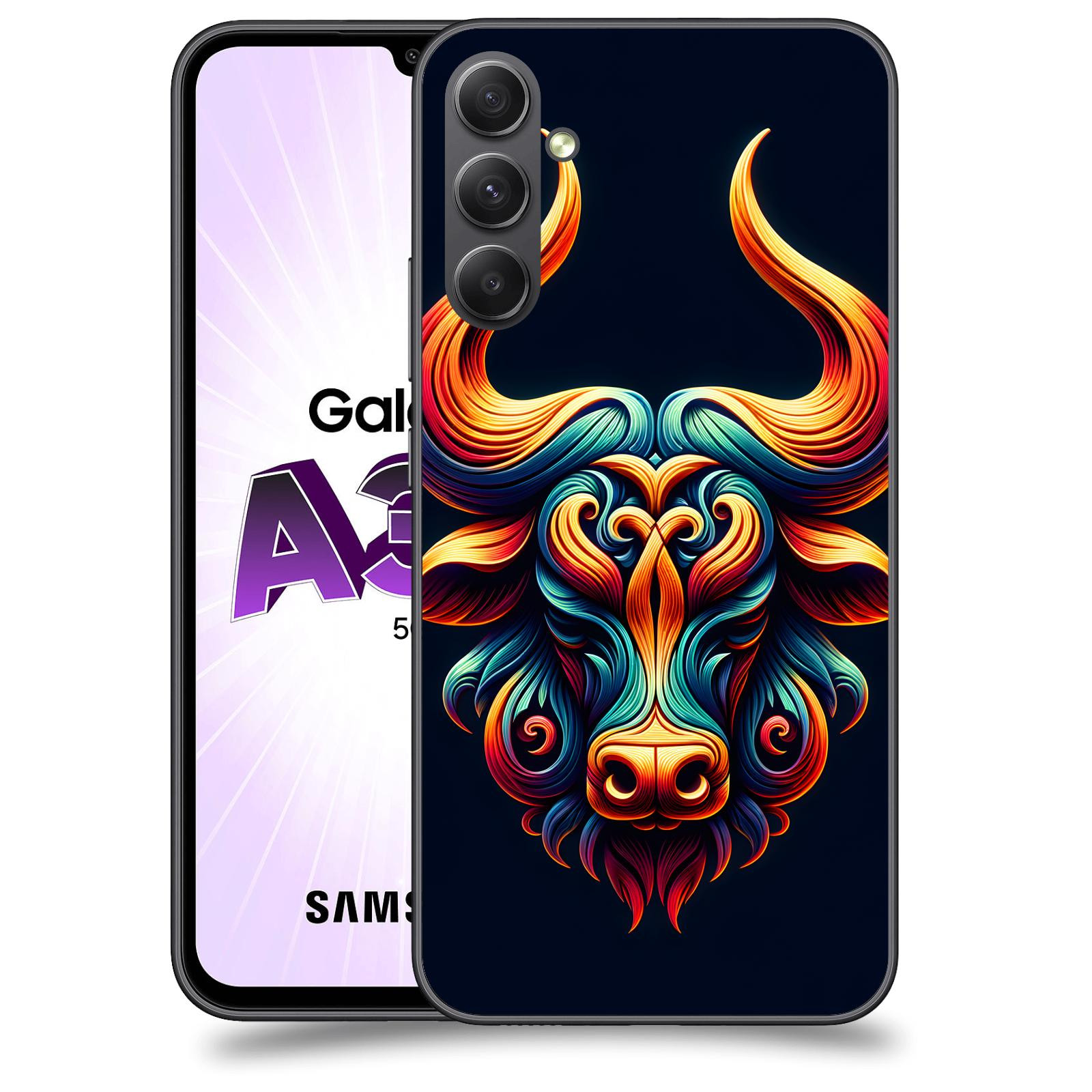 ACOVER Kryt na mobil Samsung Galaxy A34 - Býk