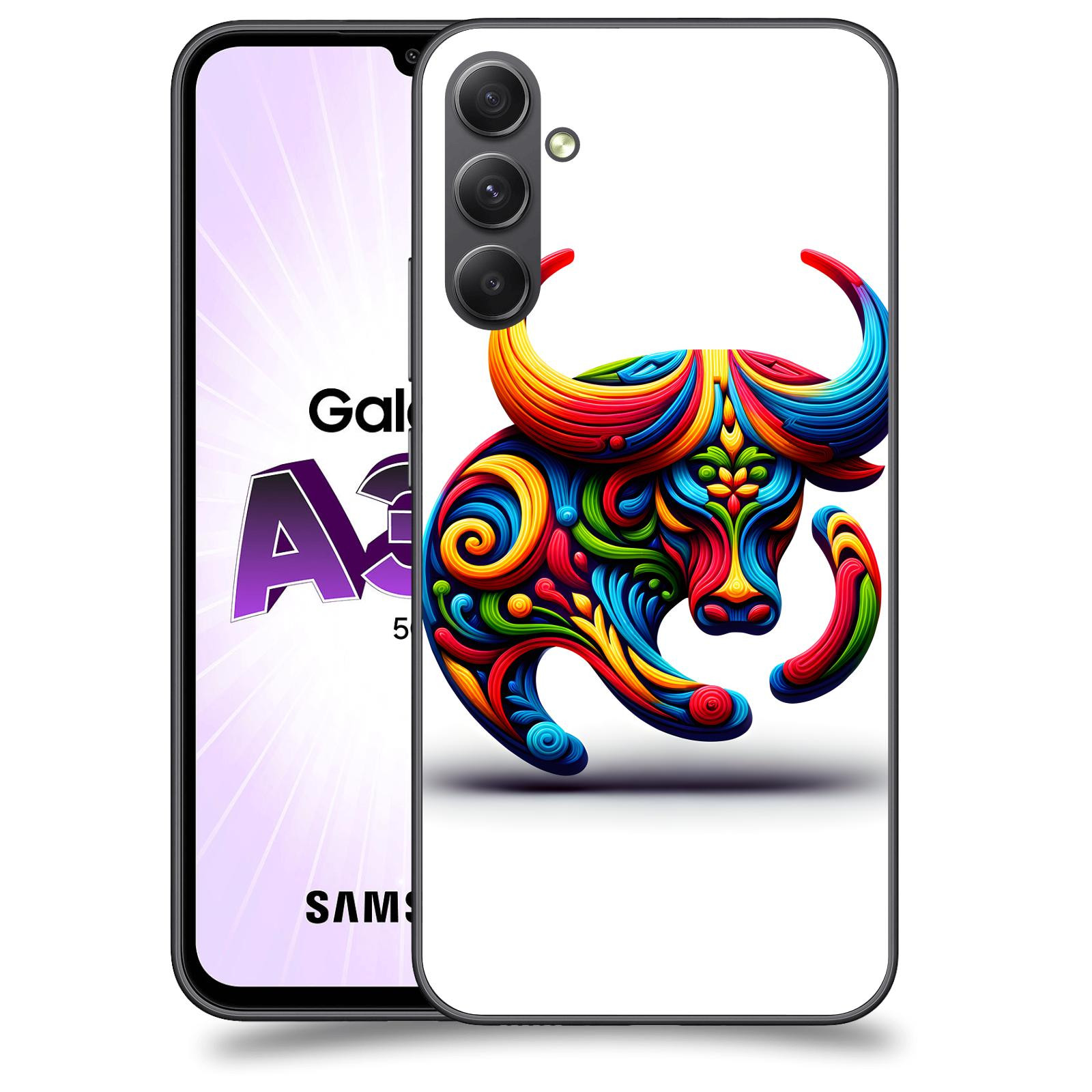 ACOVER Kryt na mobil Samsung Galaxy A34 - Býk 2