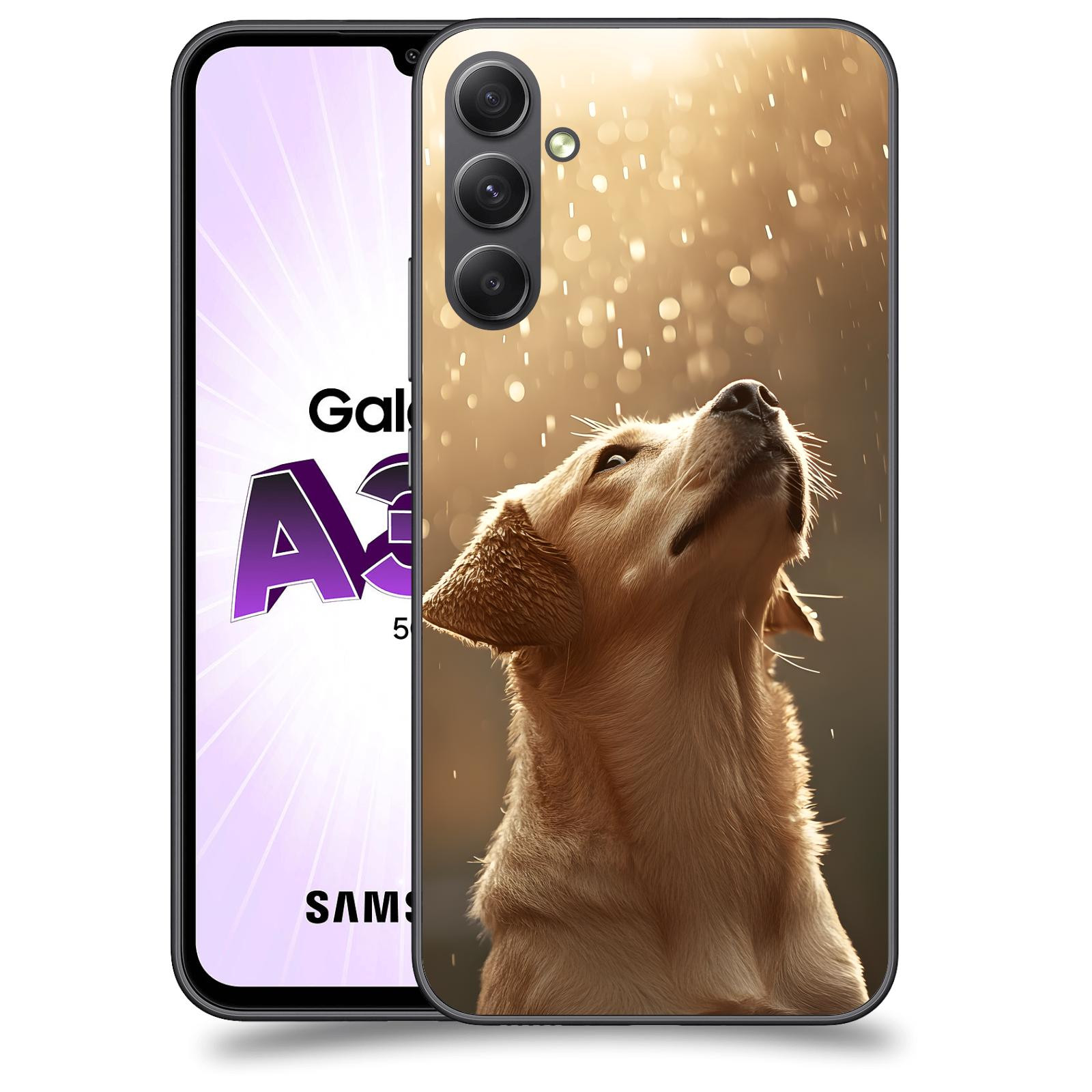 ACOVER Kryt na mobil Samsung Galaxy A34 - Pes