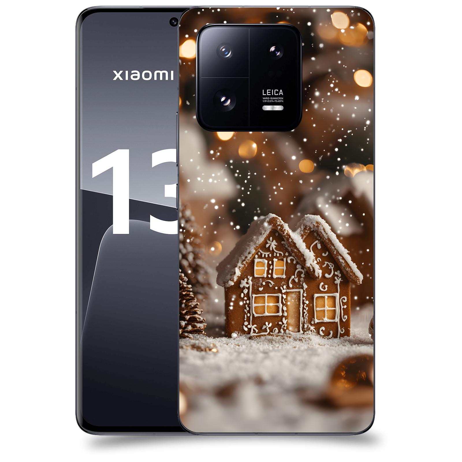 ACOVER Kryt na mobil Xiaomi 13 Pro - Perníková chaloupka