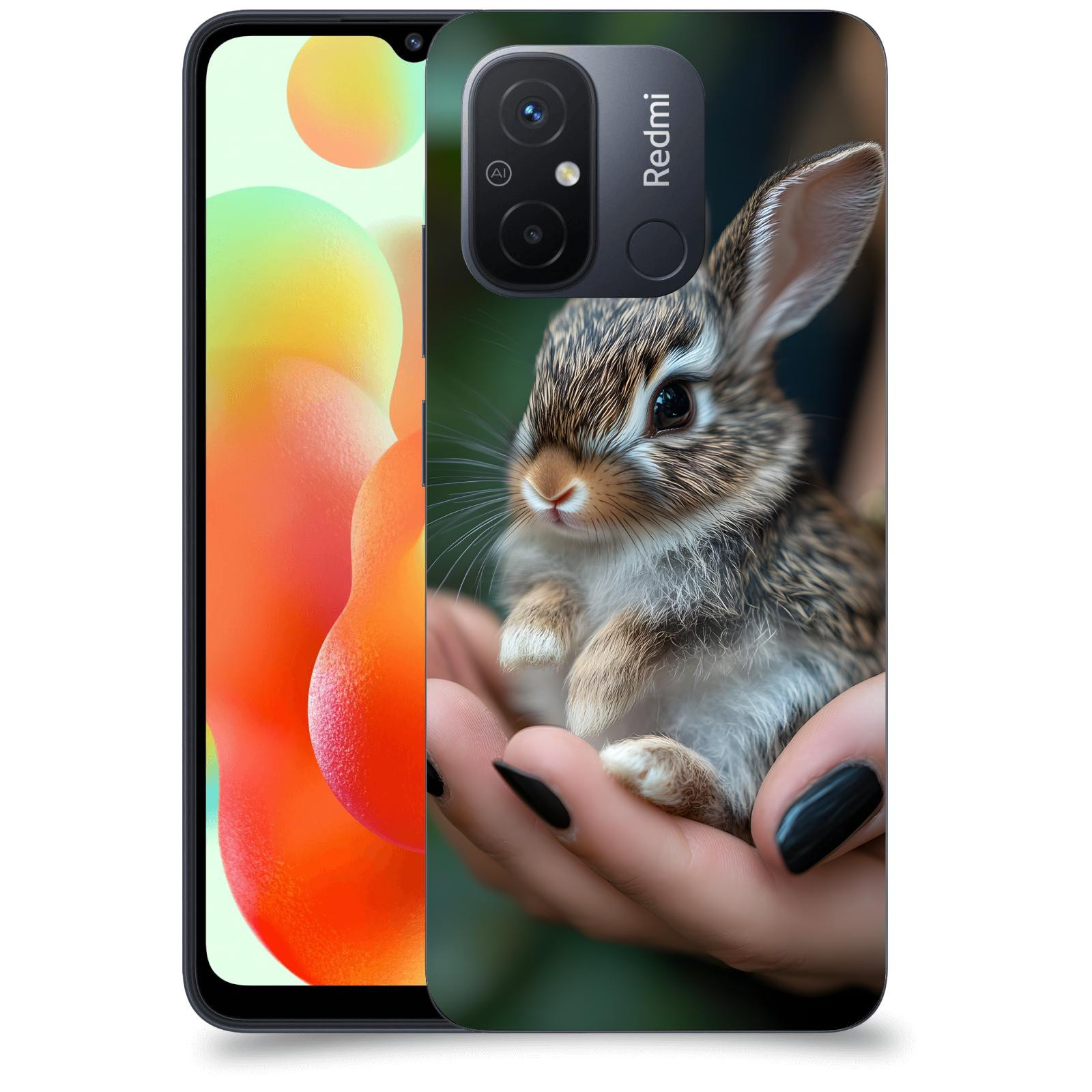 ACOVER Kryt na mobil Xiaomi Redmi 12C - Králíček