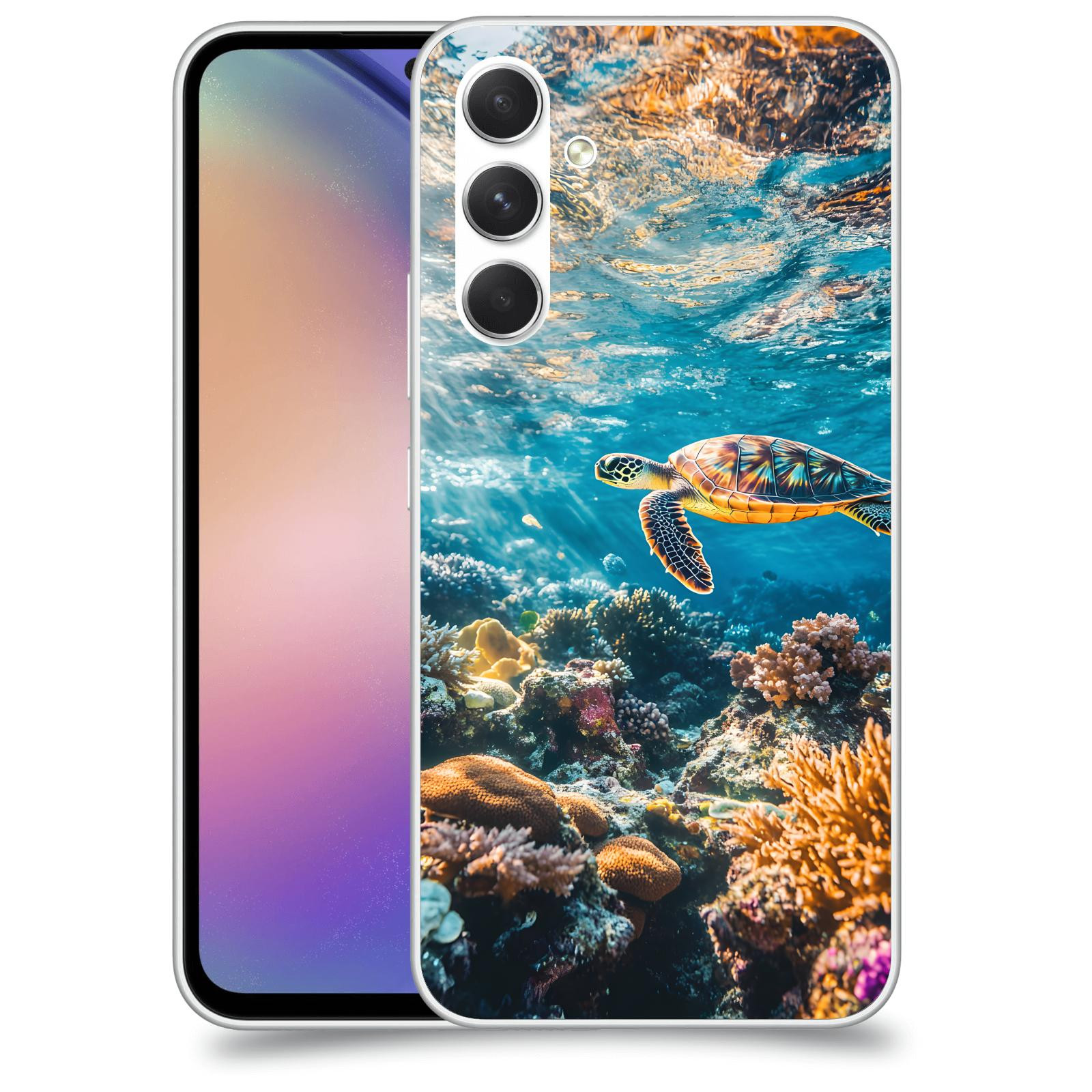 ACOVER Kryt na mobil Samsung Galaxy M54 5G - Želva