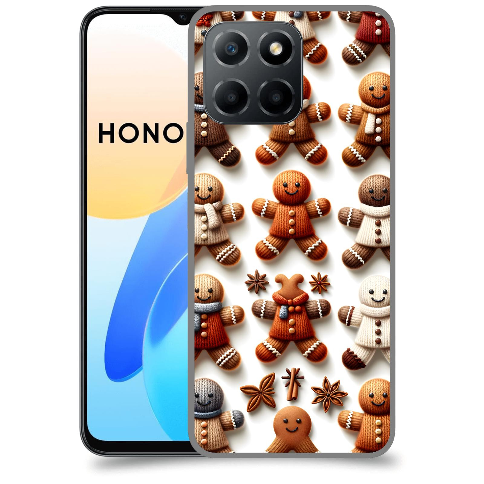 ACOVER Kryt na mobil Honor X8 4G - Perníčky 2