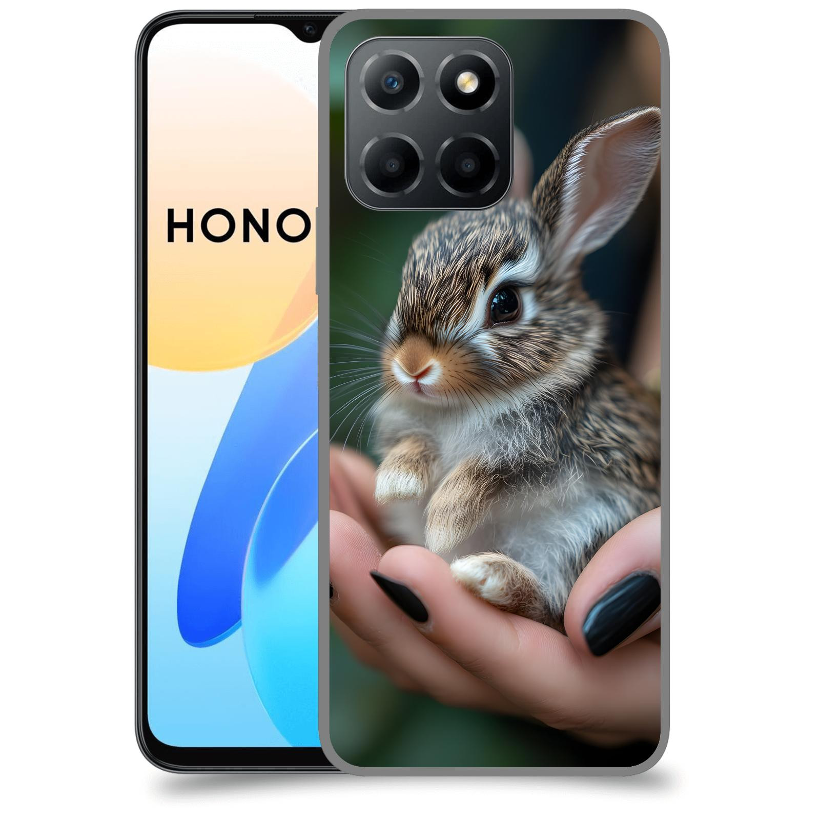 ACOVER Kryt na mobil Honor X8 4G - Králíček