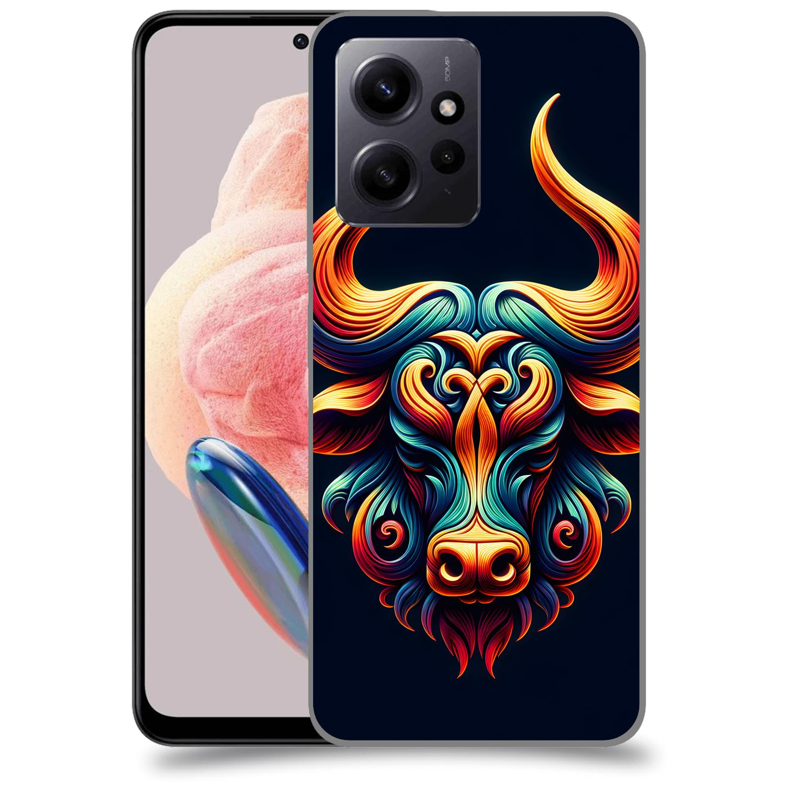 ACOVER Kryt na mobil Xiaomi Redmi Note 12 4G - Býk