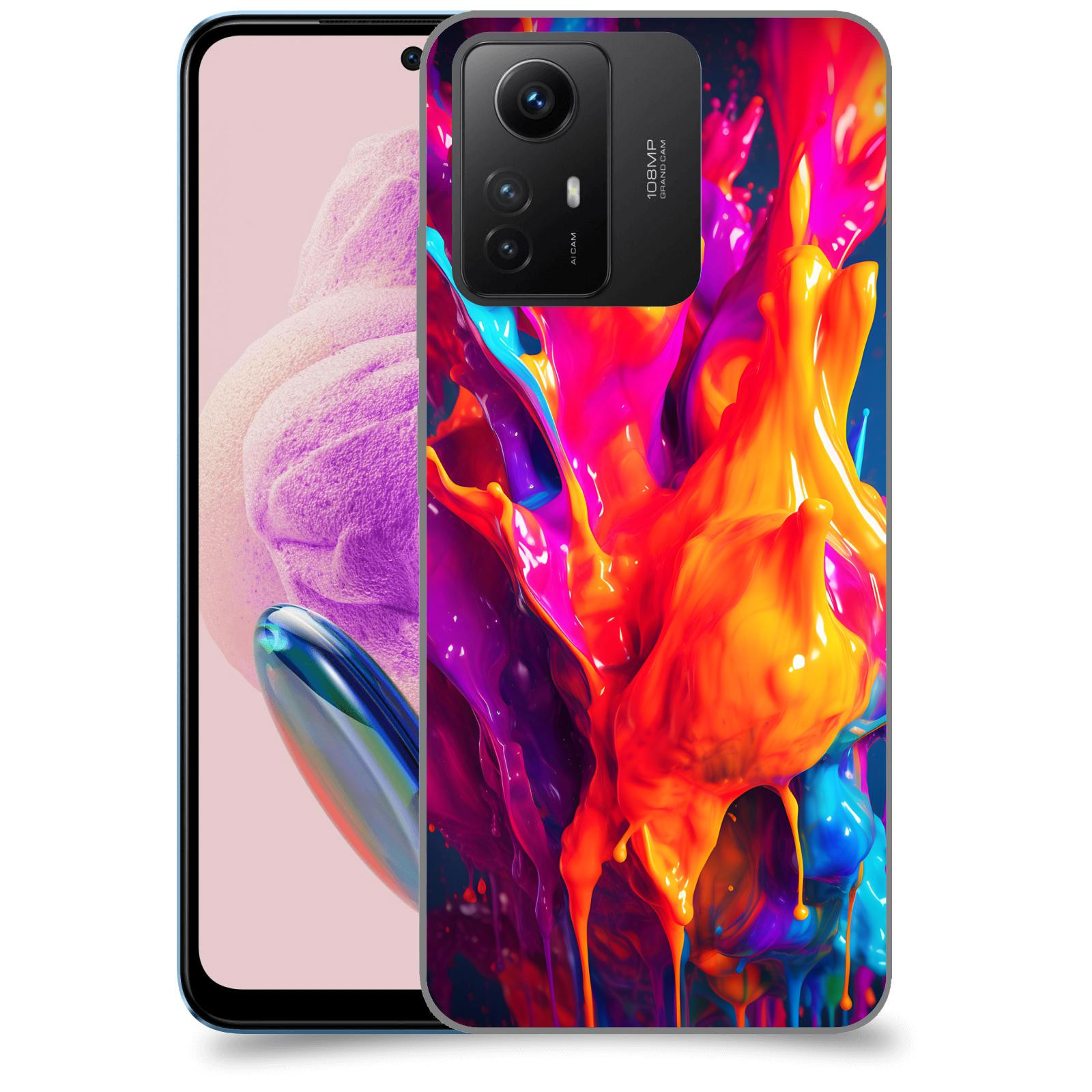 ACOVER Kryt na mobil Xiaomi Redmi Note 12S - Beautiful Liquid I