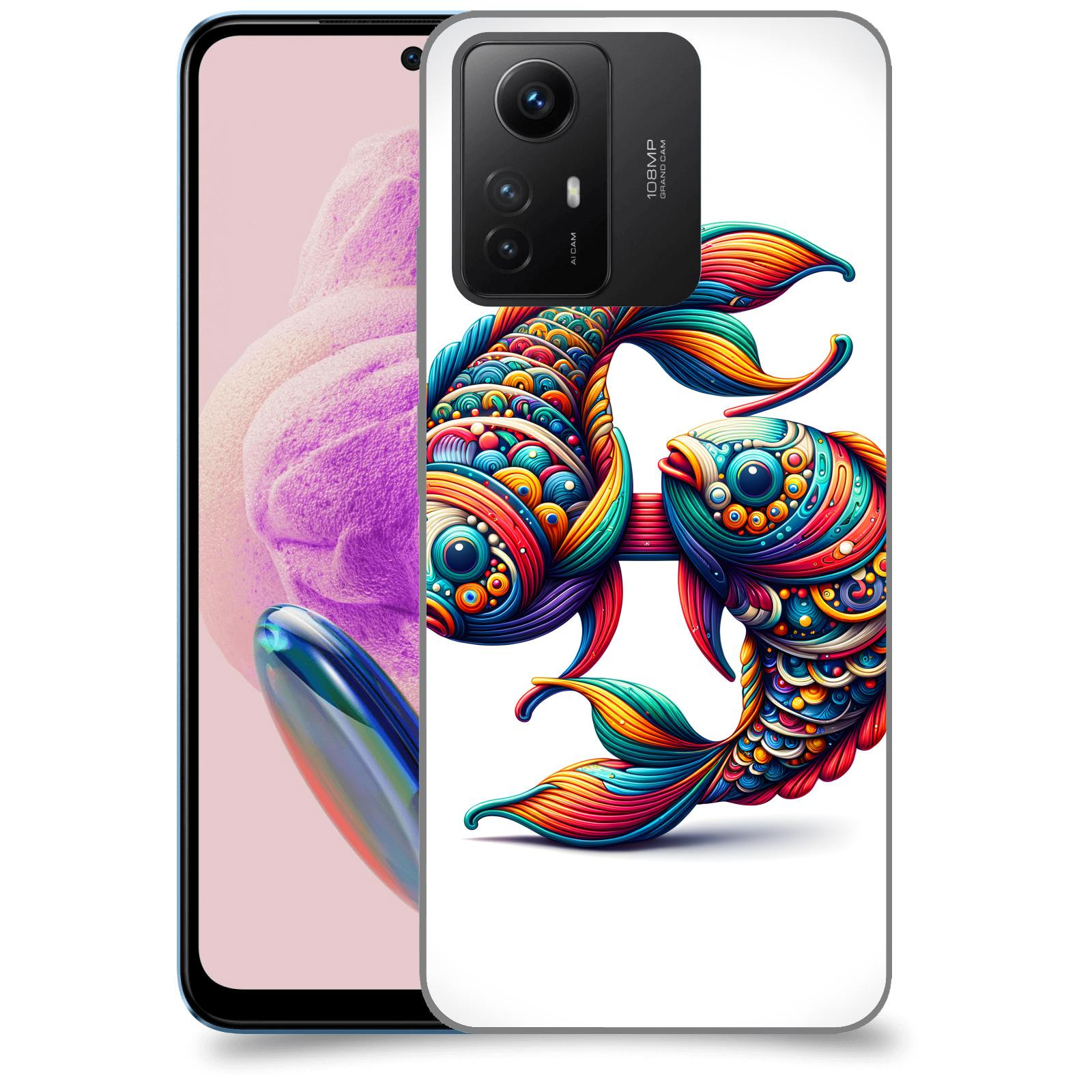 ACOVER Kryt na mobil Xiaomi Redmi Note 12S - Ryby 2