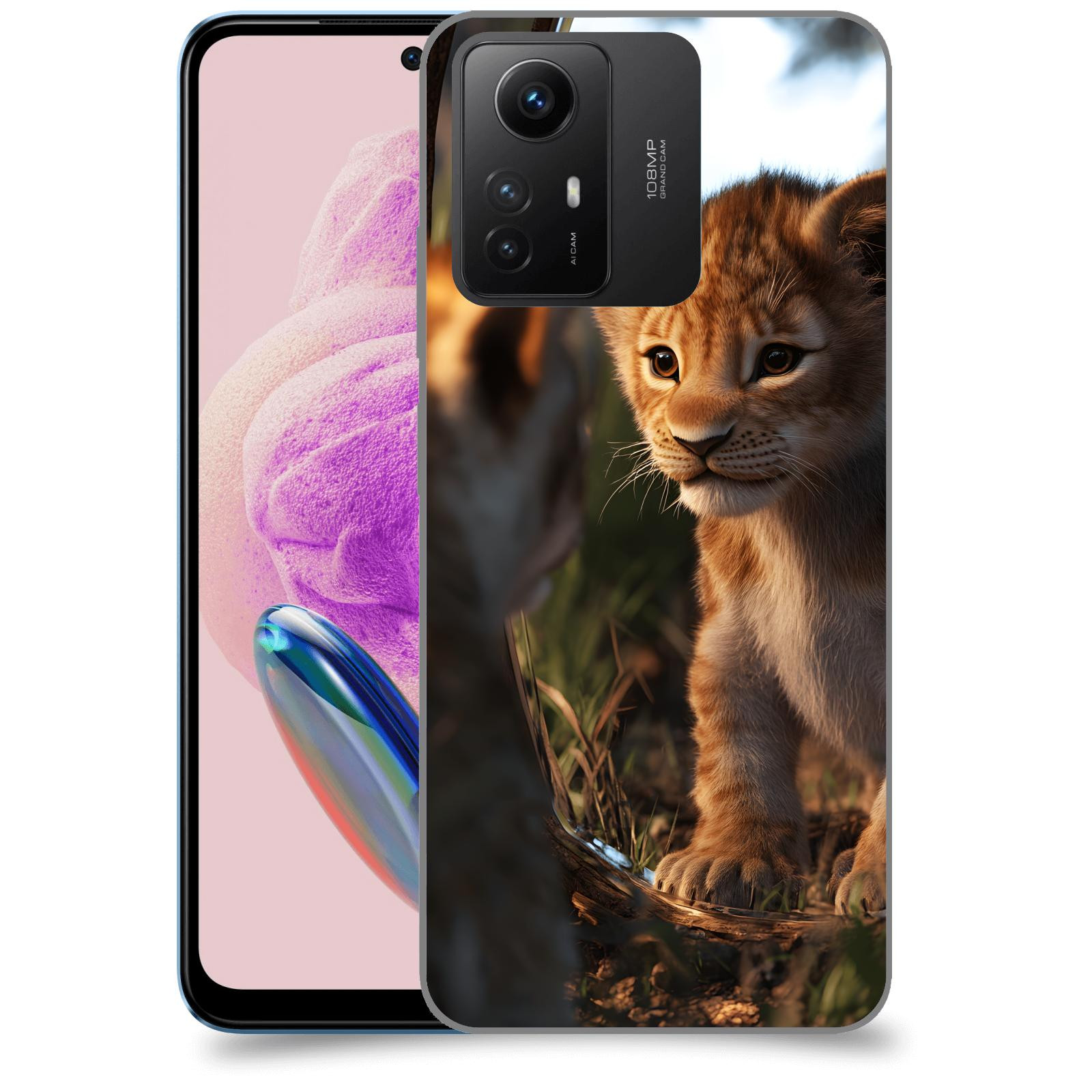 ACOVER Kryt na mobil Xiaomi Redmi Note 12S - Lvíče