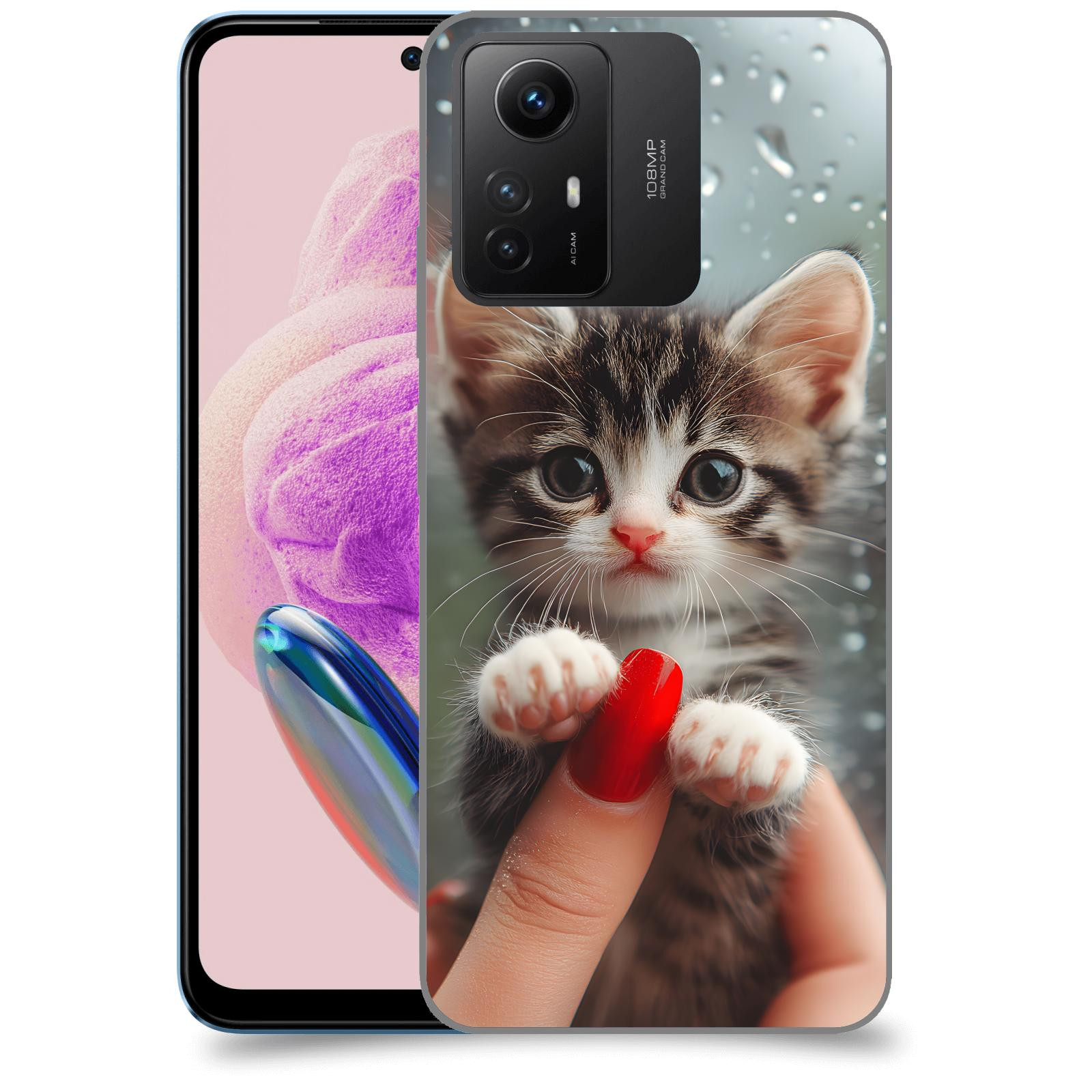 ACOVER Kryt na mobil Xiaomi Redmi Note 12S - Koťátko 2