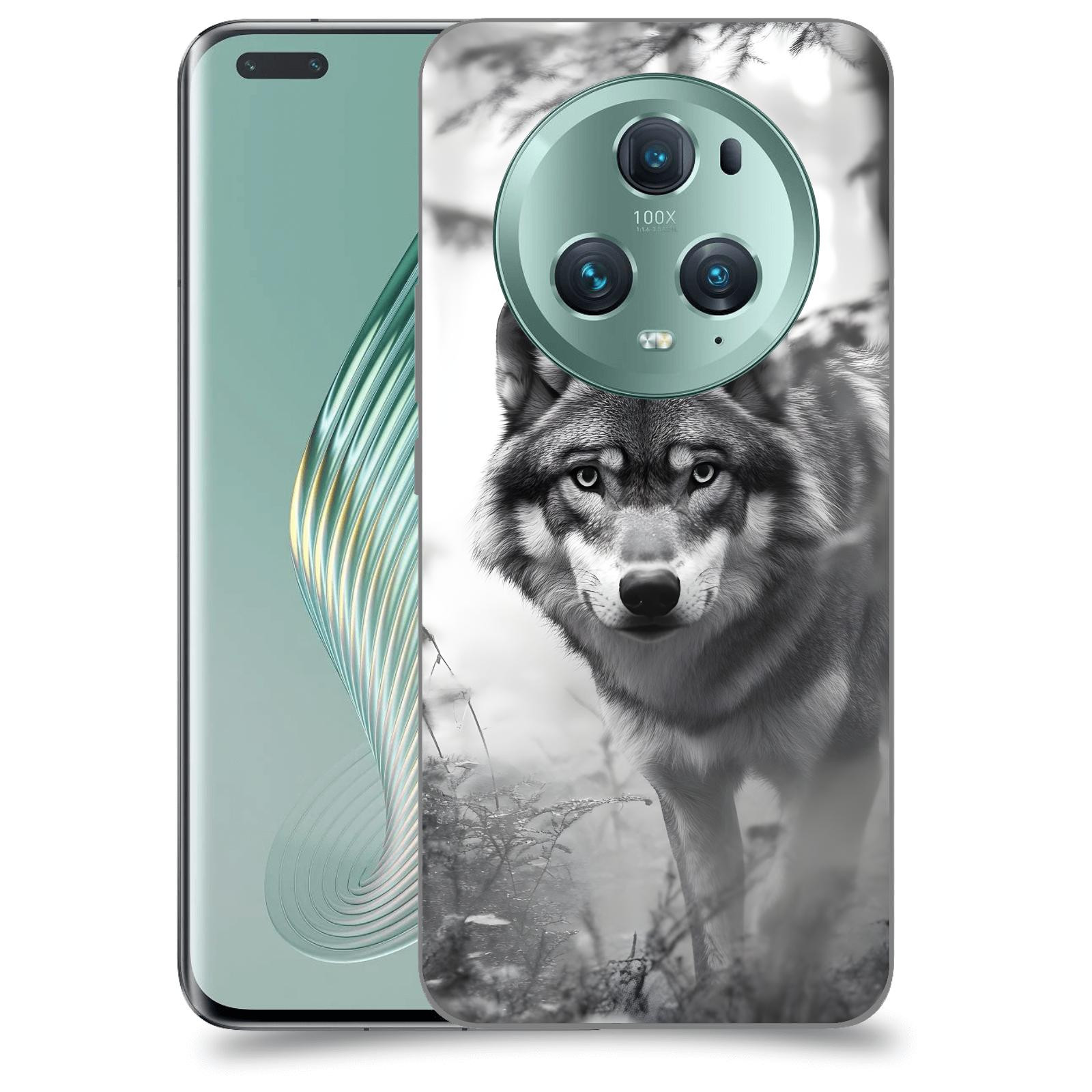 ACOVER Kryt na mobil Honor Magic5 Pro - Vlk