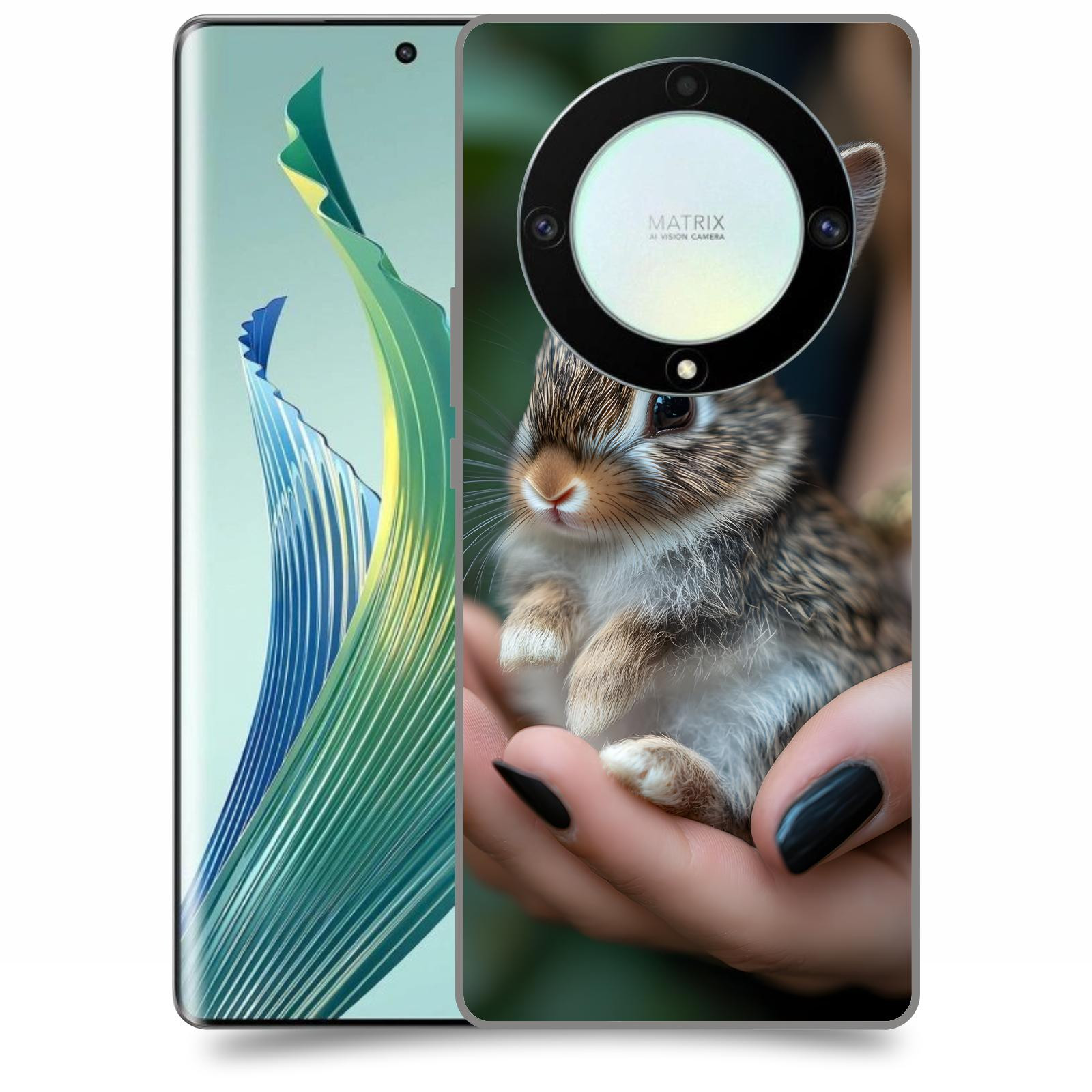 ACOVER Kryt na mobil Honor Magic 5 Lite 5G - Králíček