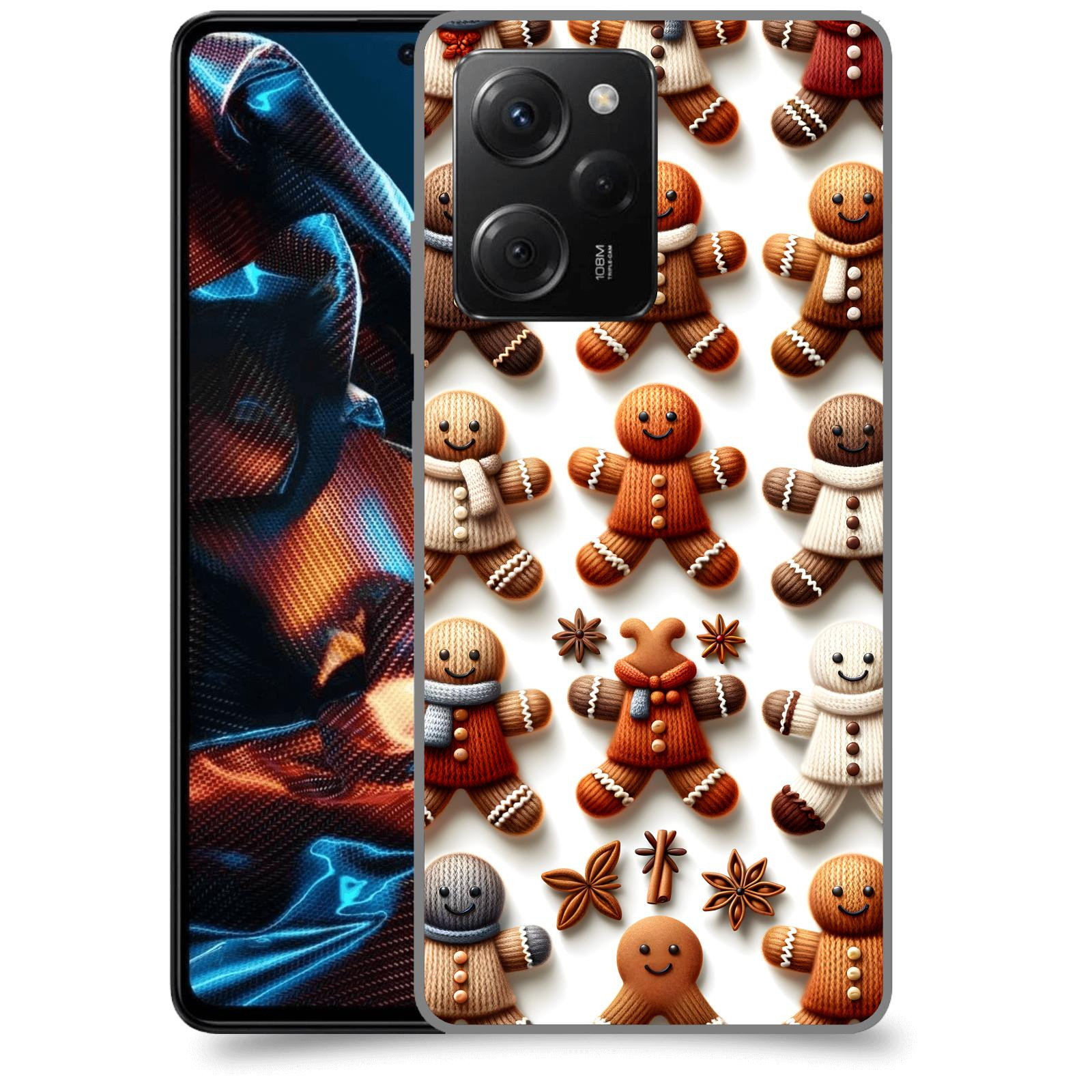 ACOVER Kryt na mobil Xiaomi Poco X5 Pro - Perníčky 2