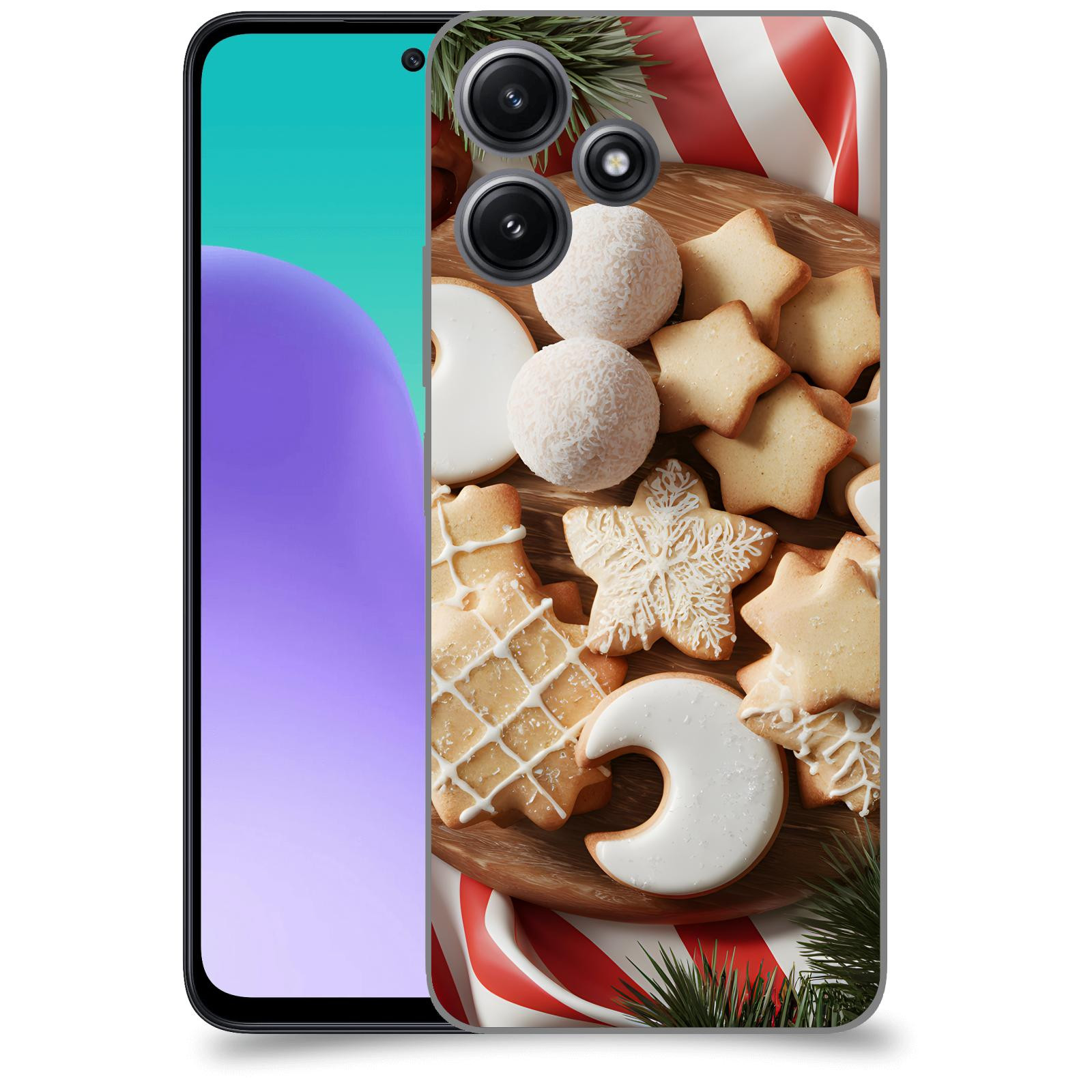 ACOVER Kryt na mobil Xiaomi Redmi 12 5G - Vánoční cukroví 2