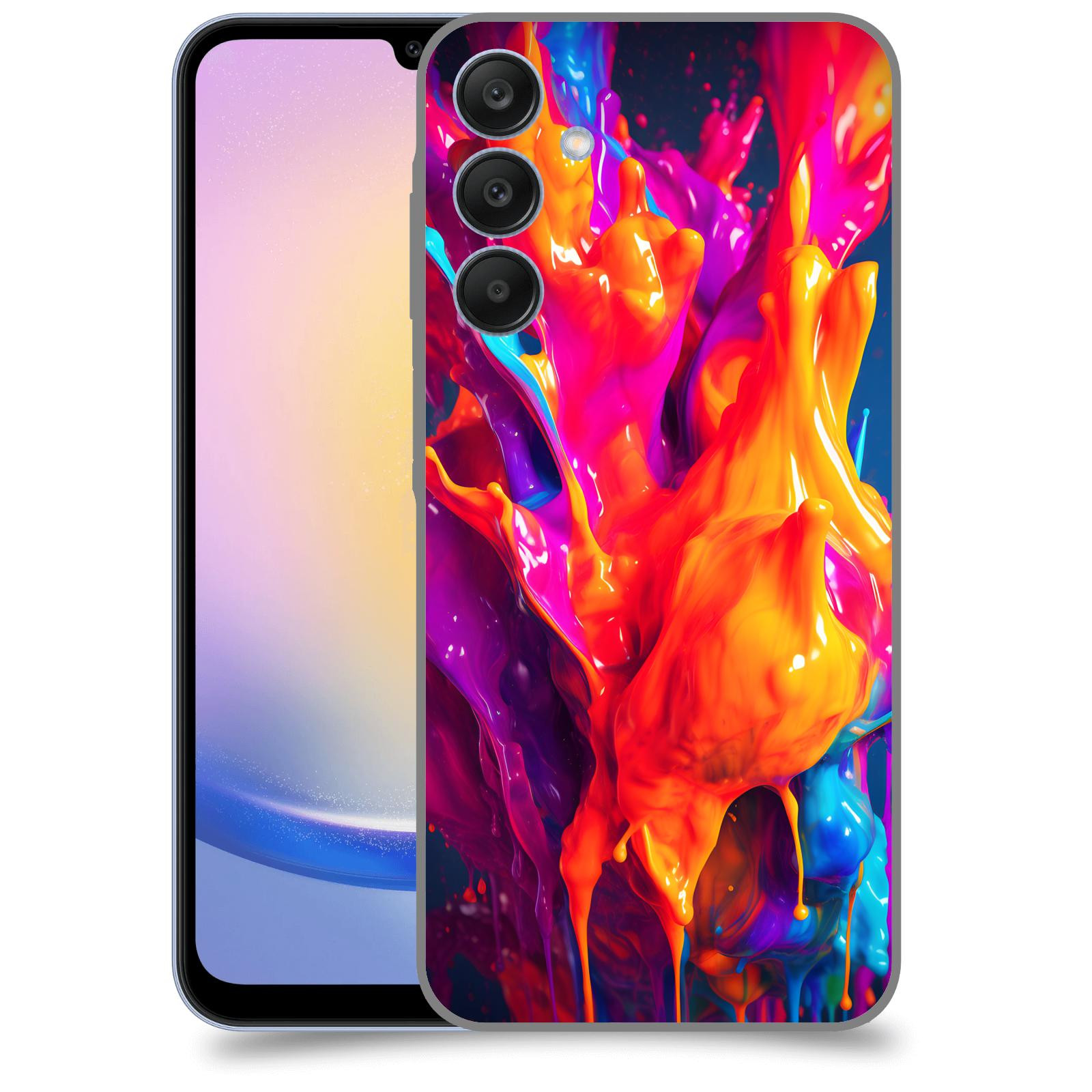 ACOVER Kryt na mobil Samsung Galaxy A25 5G - Beautiful Liquid I