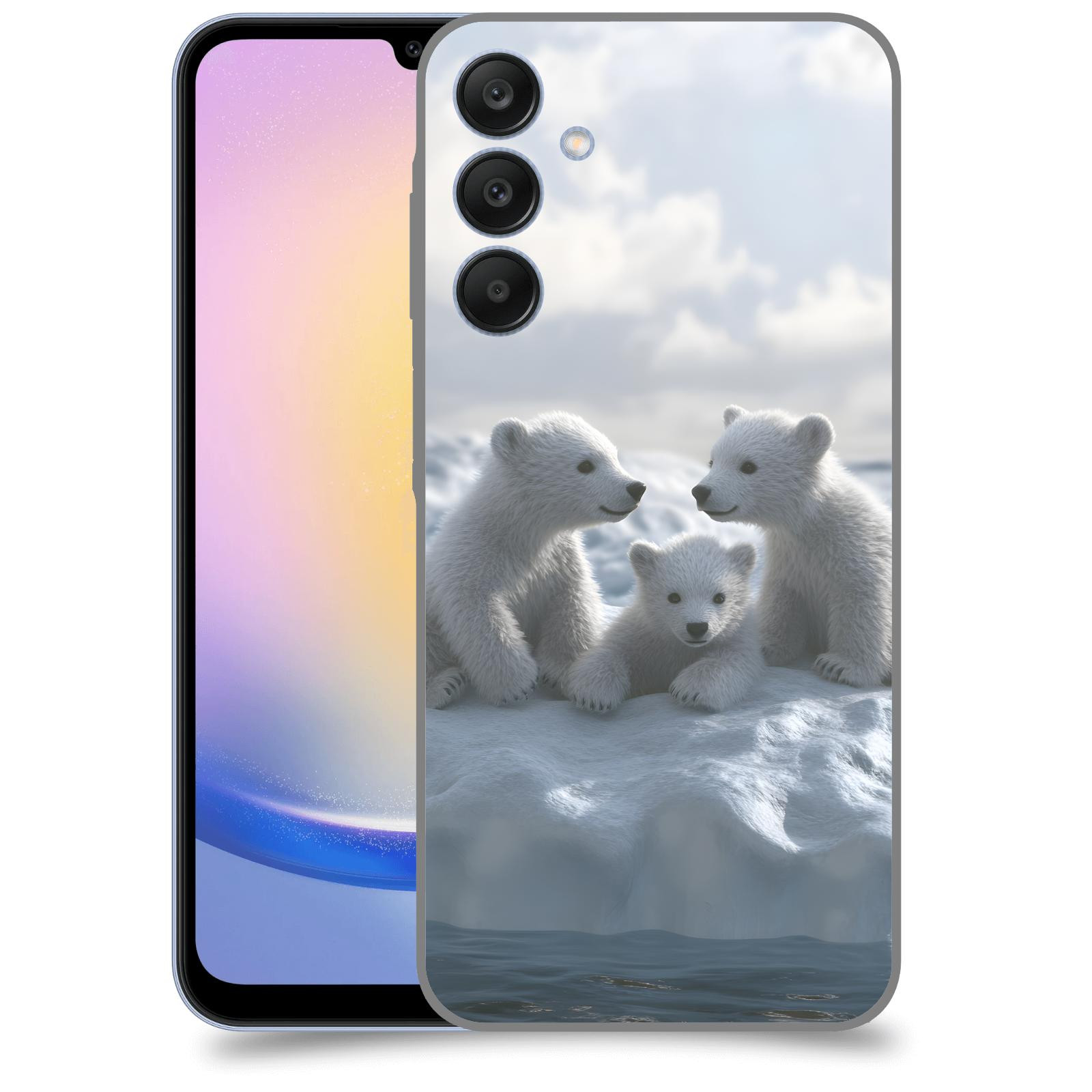 ACOVER Kryt na mobil Samsung Galaxy A25 5G - Medvíďata