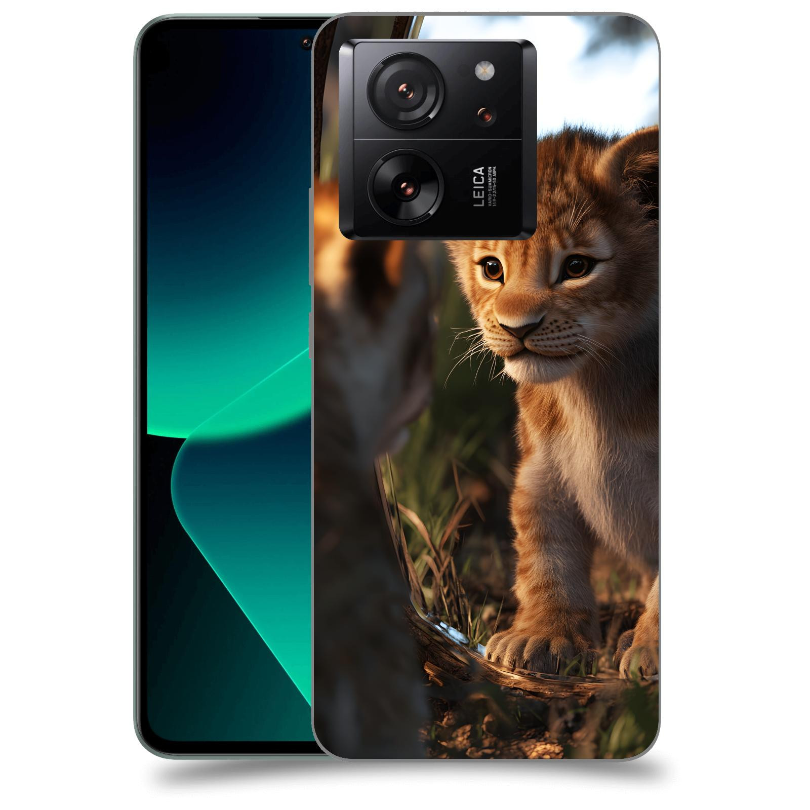 ACOVER Kryt na mobil Xiaomi 13T pro - Lvíče