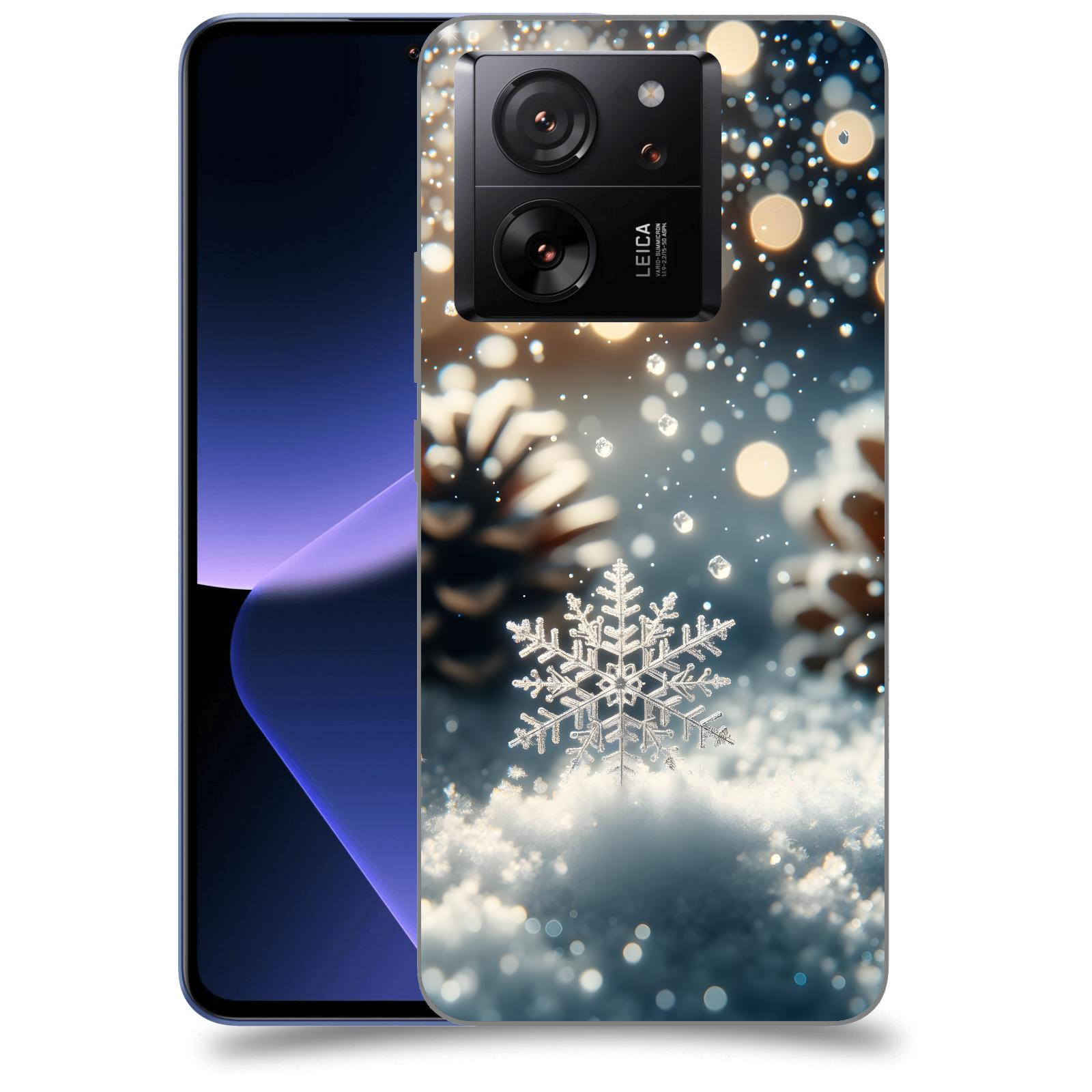 ACOVER Kryt na mobil Xiaomi 13T - Vločka
