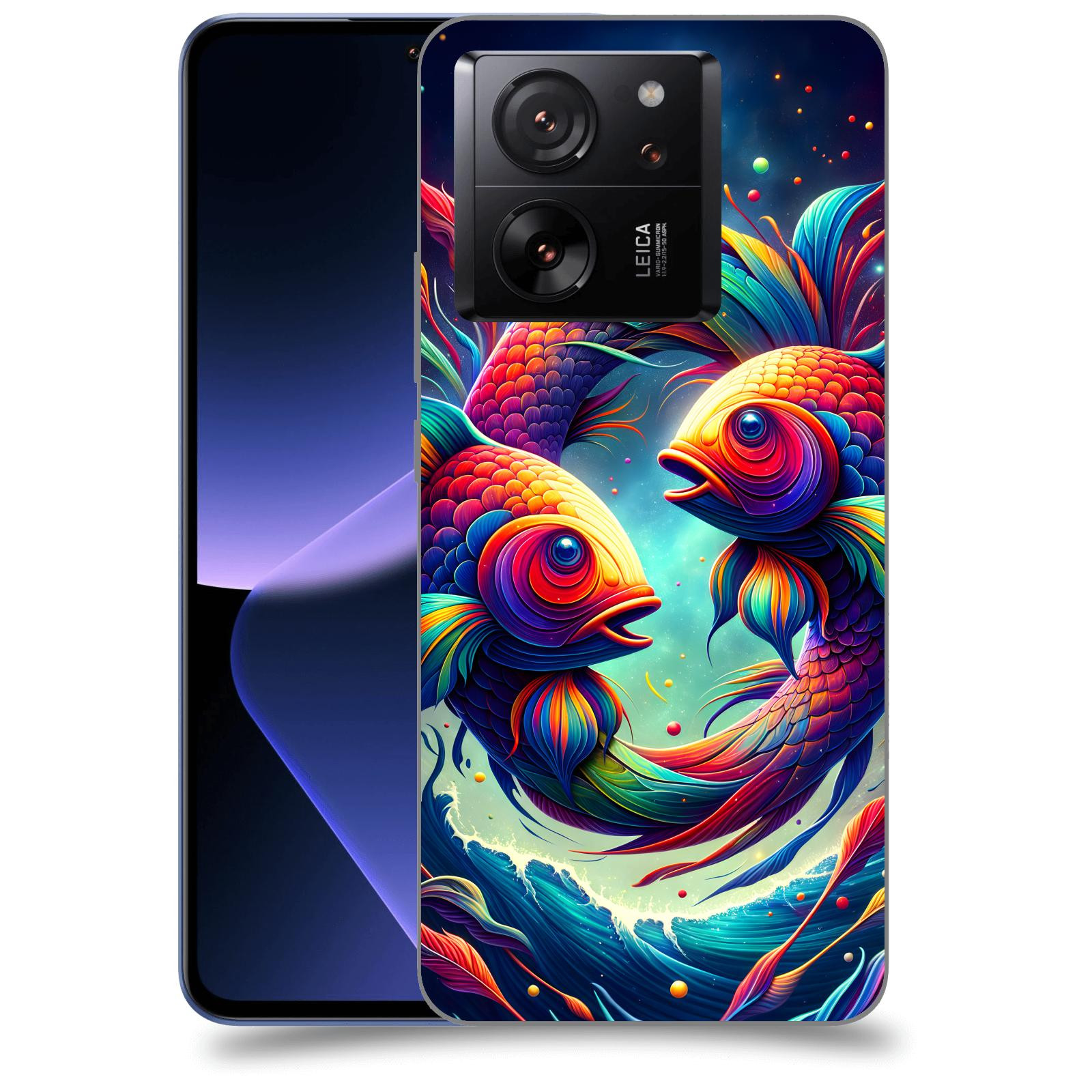 ACOVER Kryt na mobil Xiaomi 13T - Ryby