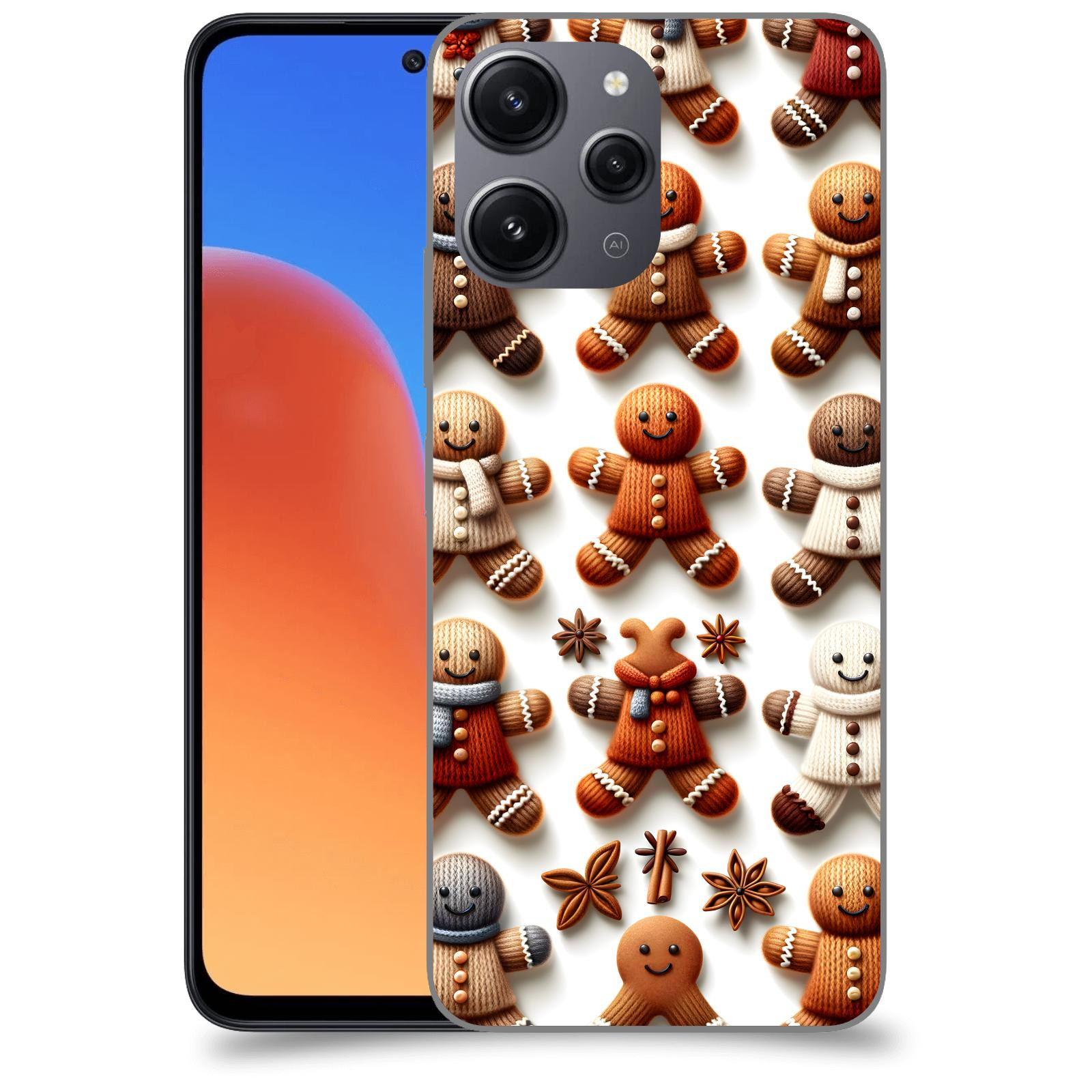 ACOVER Kryt na mobil Xiaomi Redmi 12 - Perníčky 2