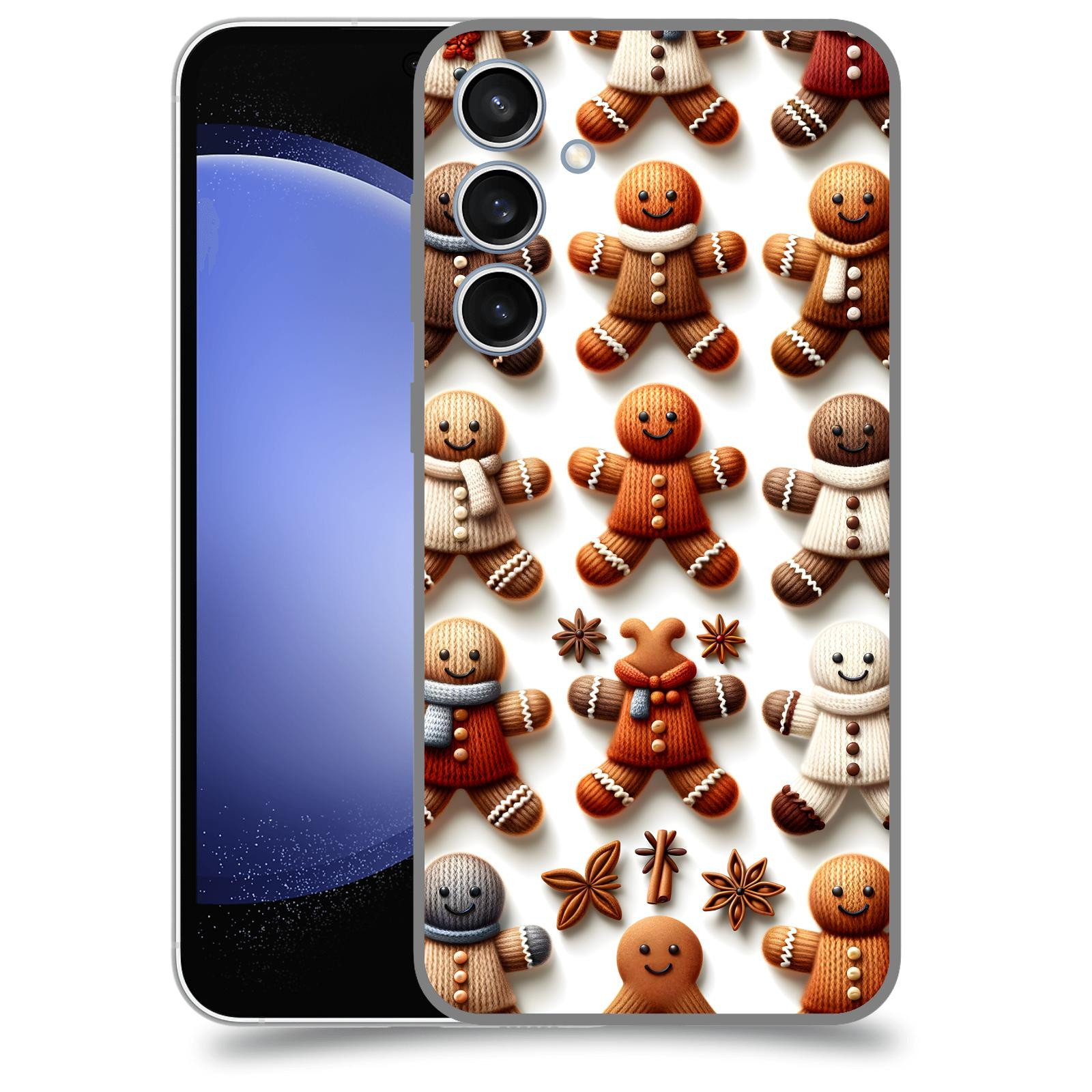 ACOVER Kryt na mobil Samsung Galaxy S23 FE - Perníčky 2