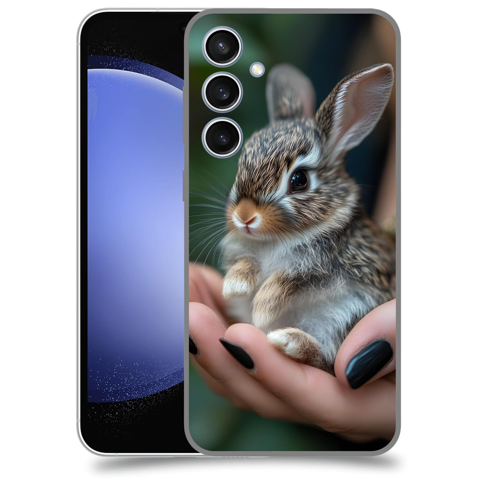 ACOVER Kryt na mobil Samsung Galaxy S23 FE - Králíček