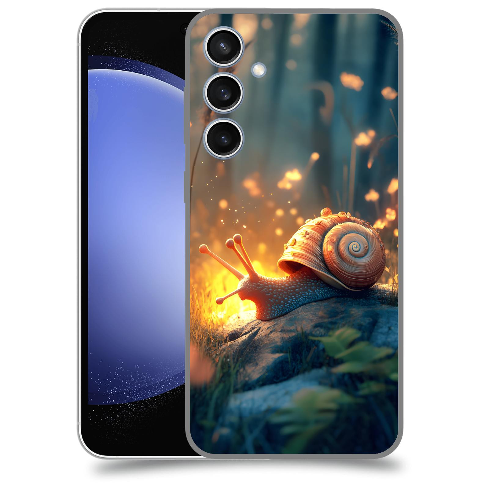 ACOVER Kryt na mobil Samsung Galaxy S23 FE - Šnek
