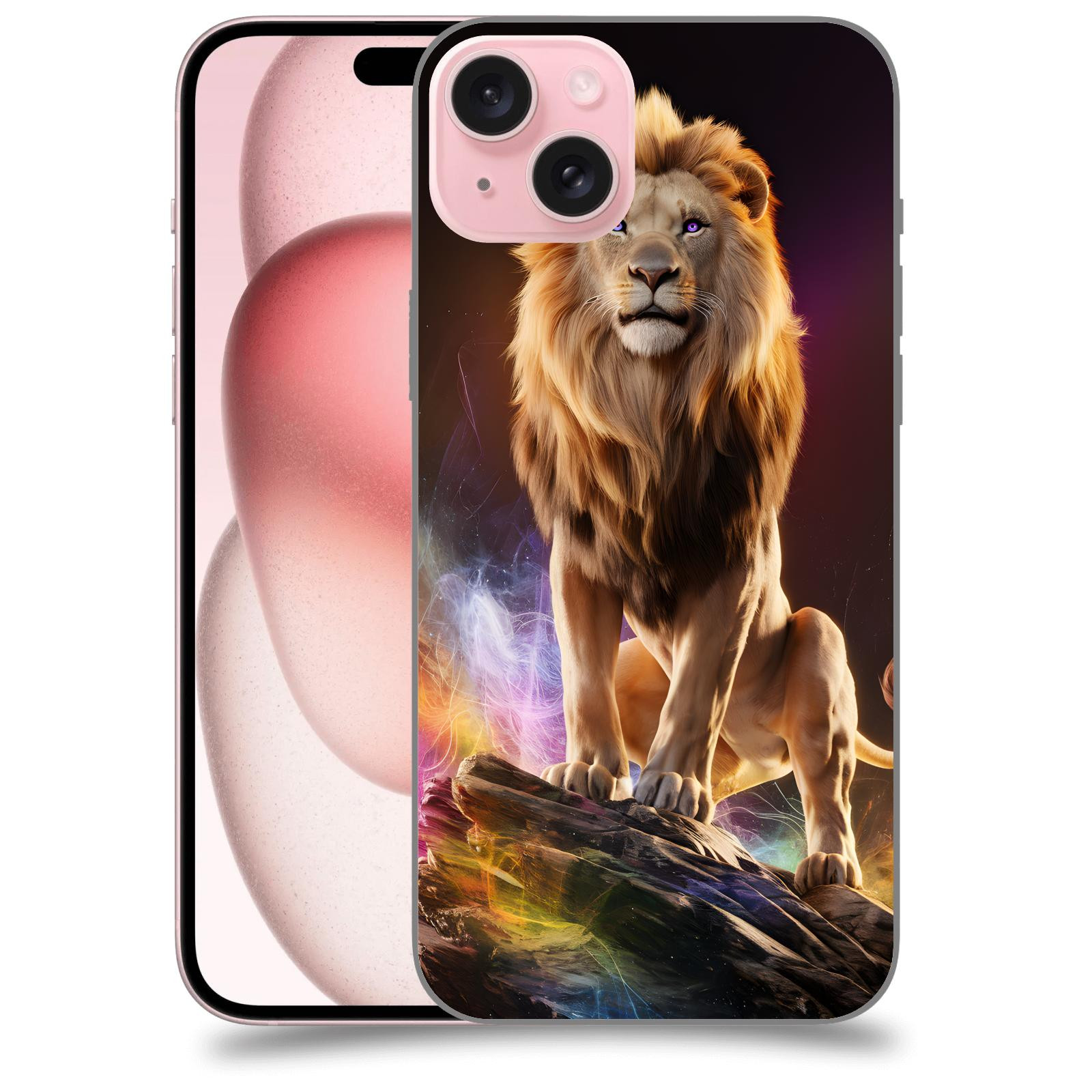 ACOVER Kryt na mobil Apple iPhone 15 plus - Magic Lion