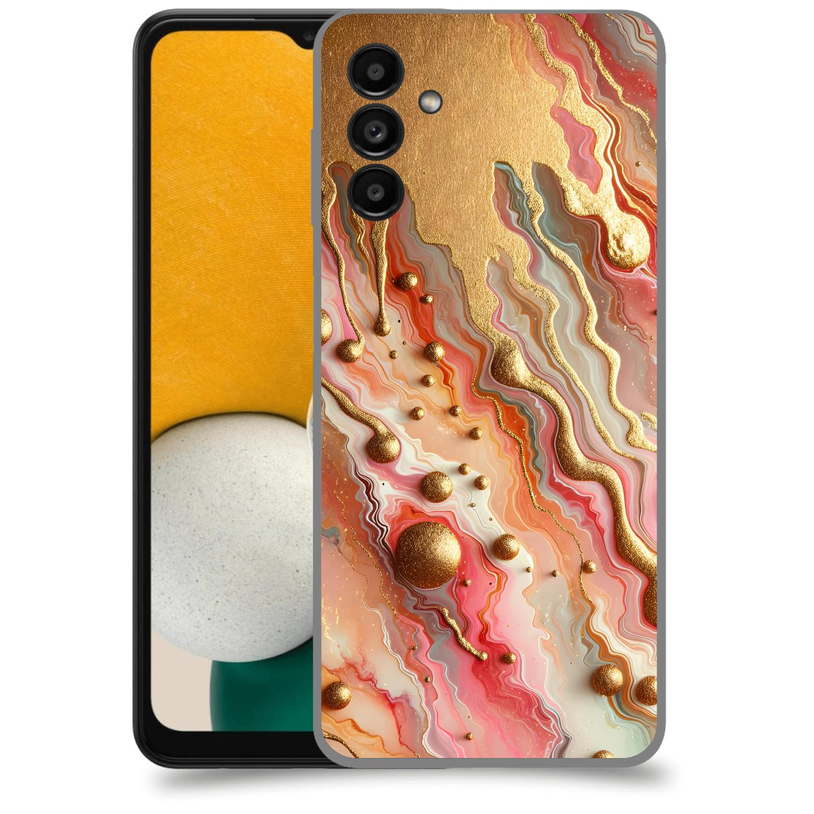 ACOVER Kryt na mobil Samsung Galaxy A13 5G A136B - Liquid Gold