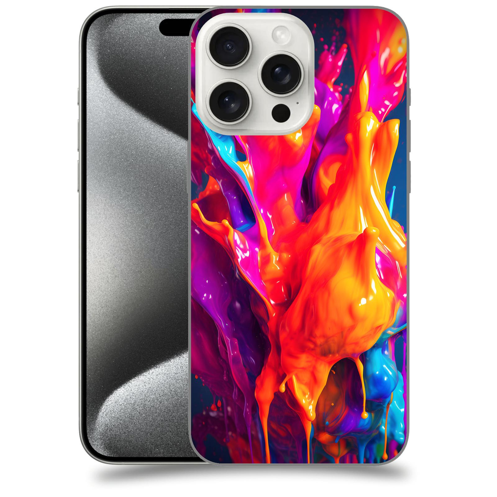 ACOVER Kryt na mobil Apple iPhone 15 pro max - Beautiful Liquid I